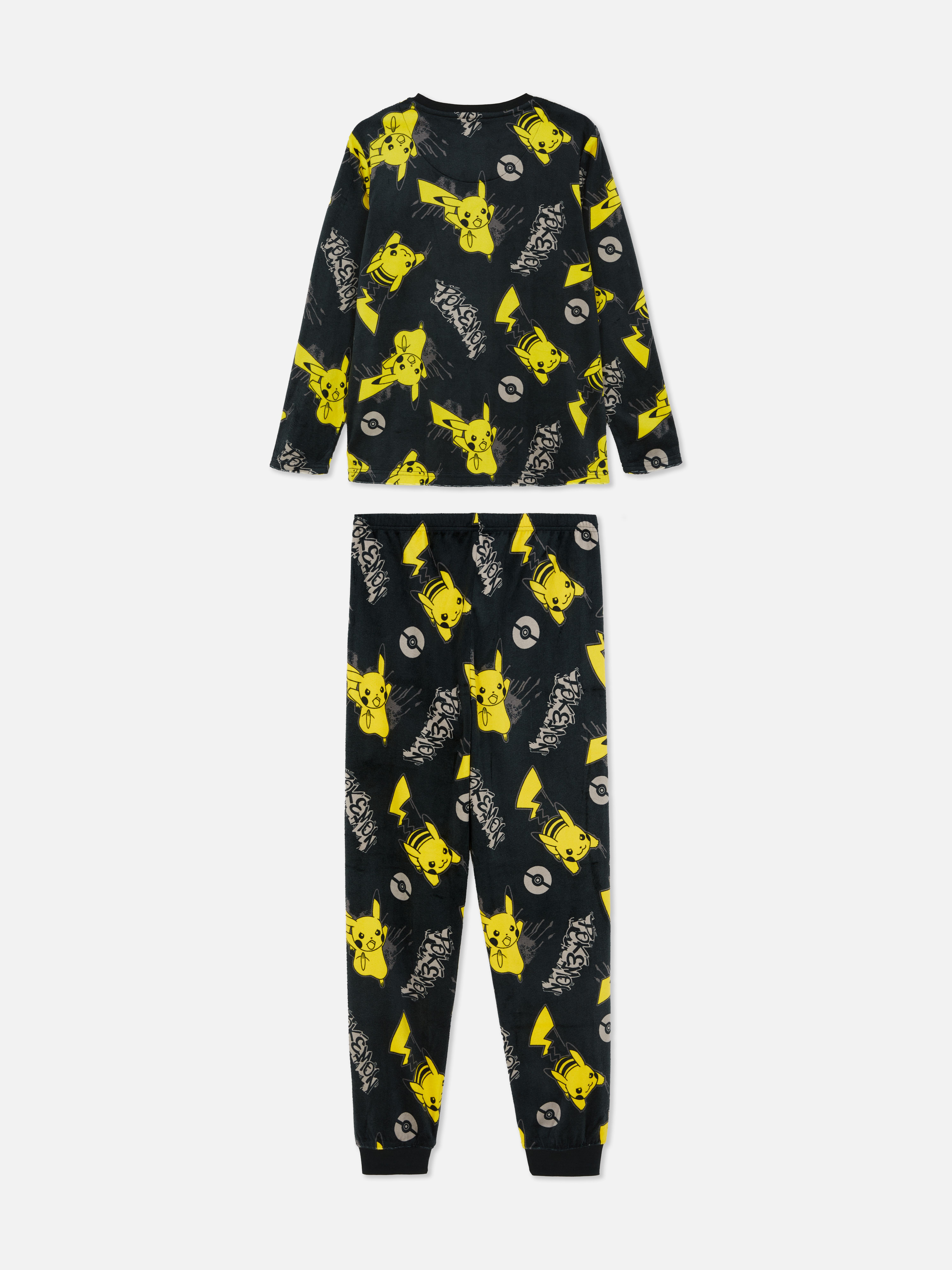 7-15yrs | Pokémon Pikachu Cozy Pajamas