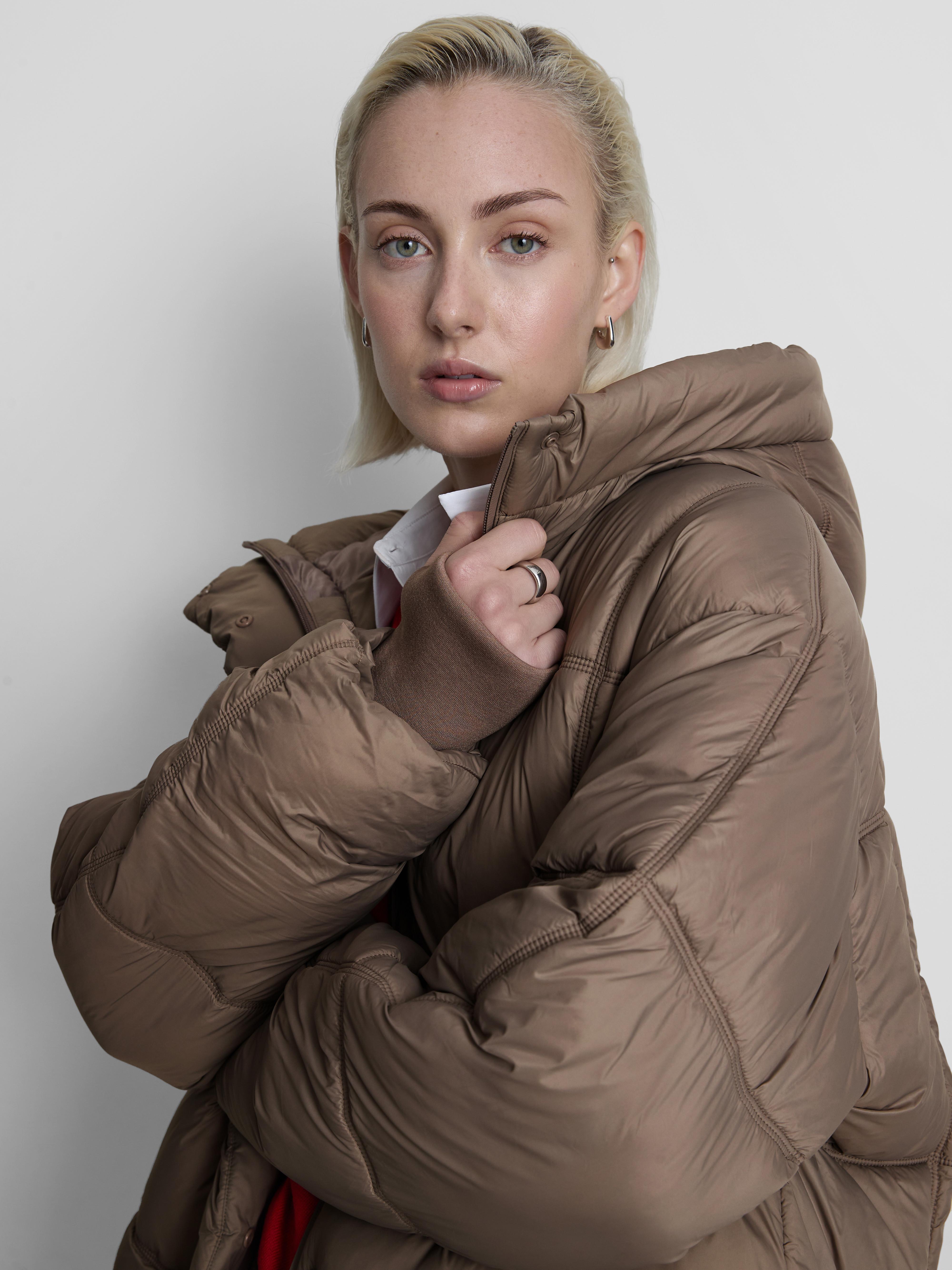 Hooded Square Padded Jacket