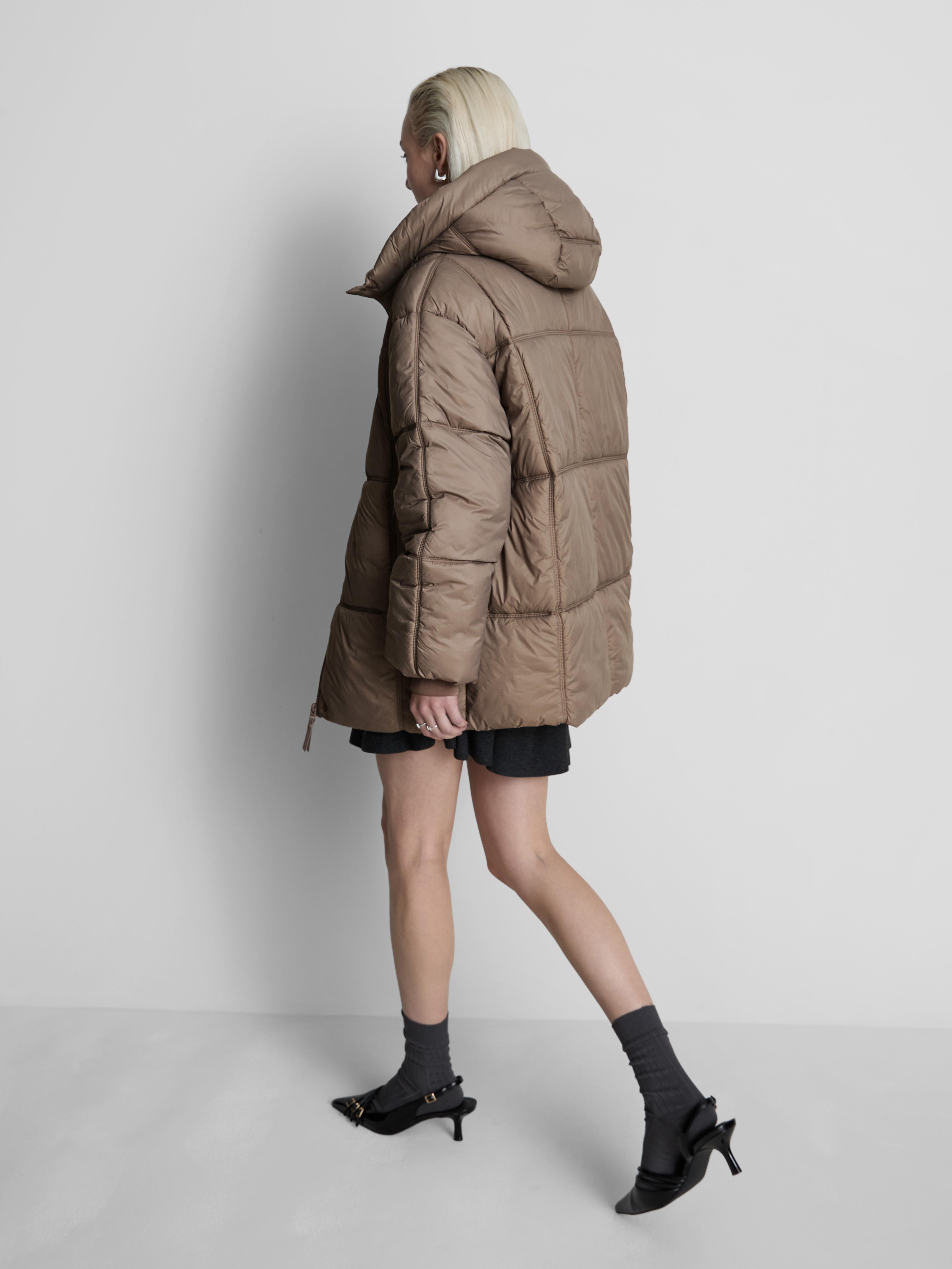 Hooded Square Padded Jacket