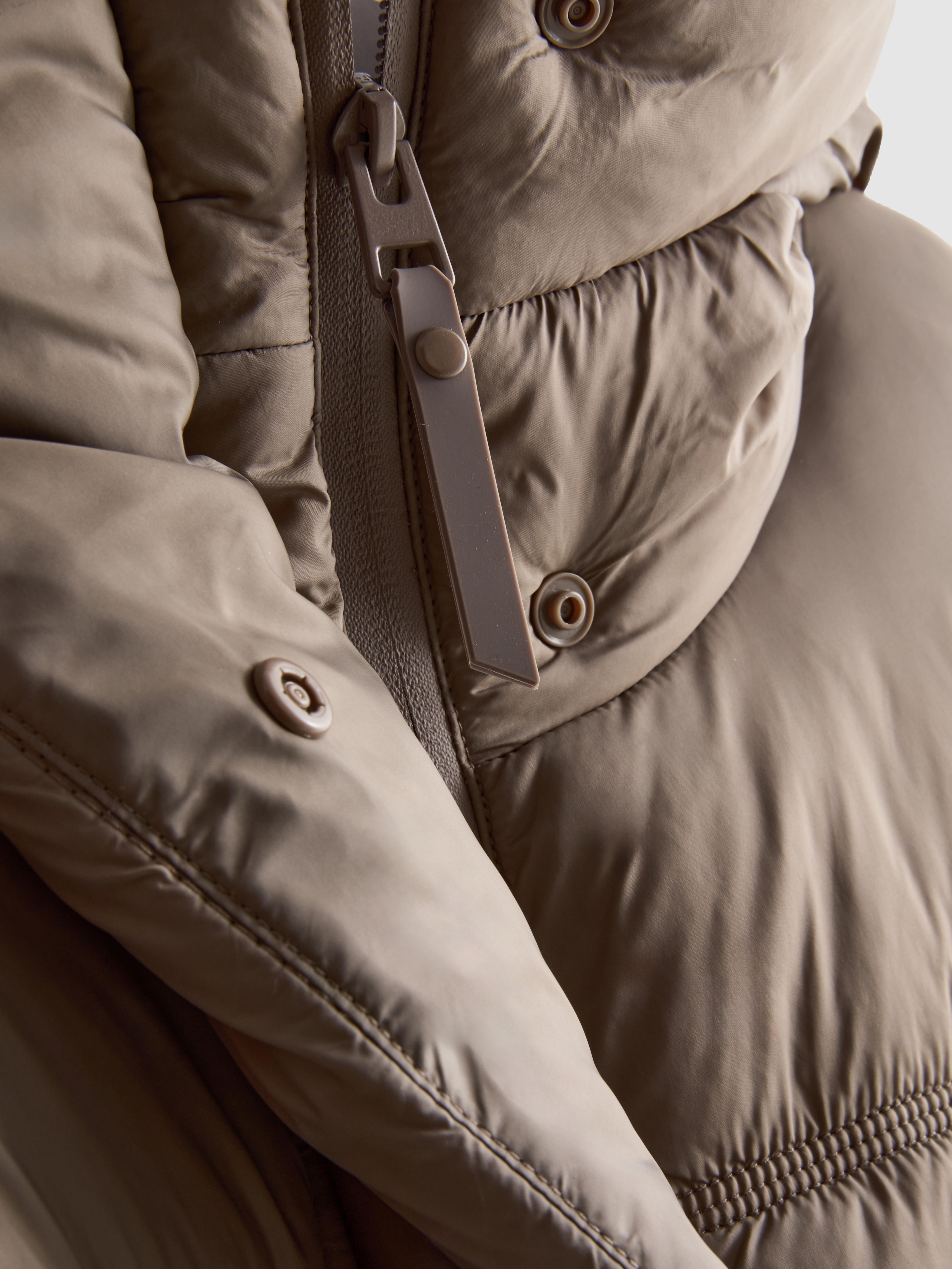 Hooded Square Padded Jacket
