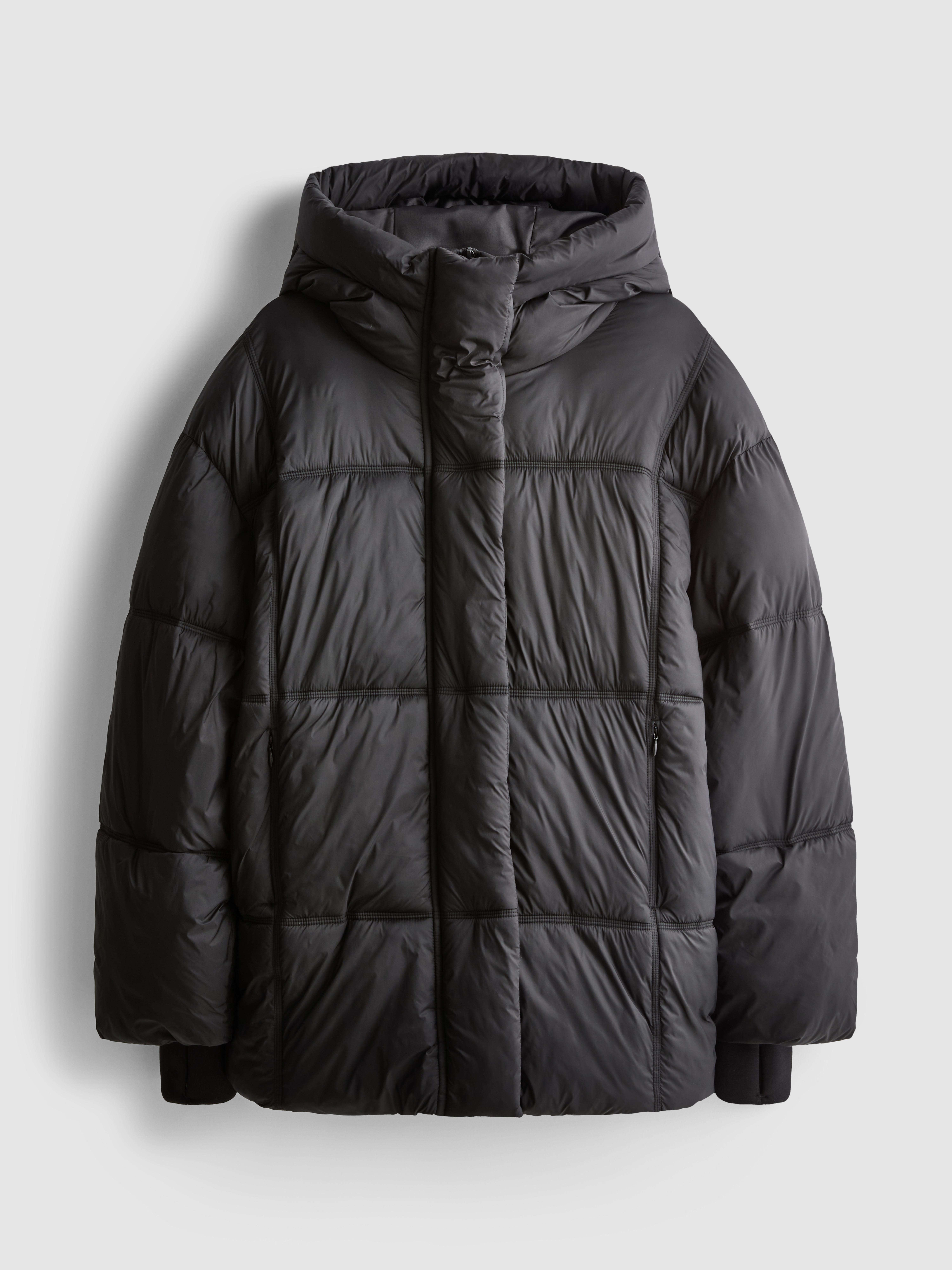 Hooded Square Padded Jacket