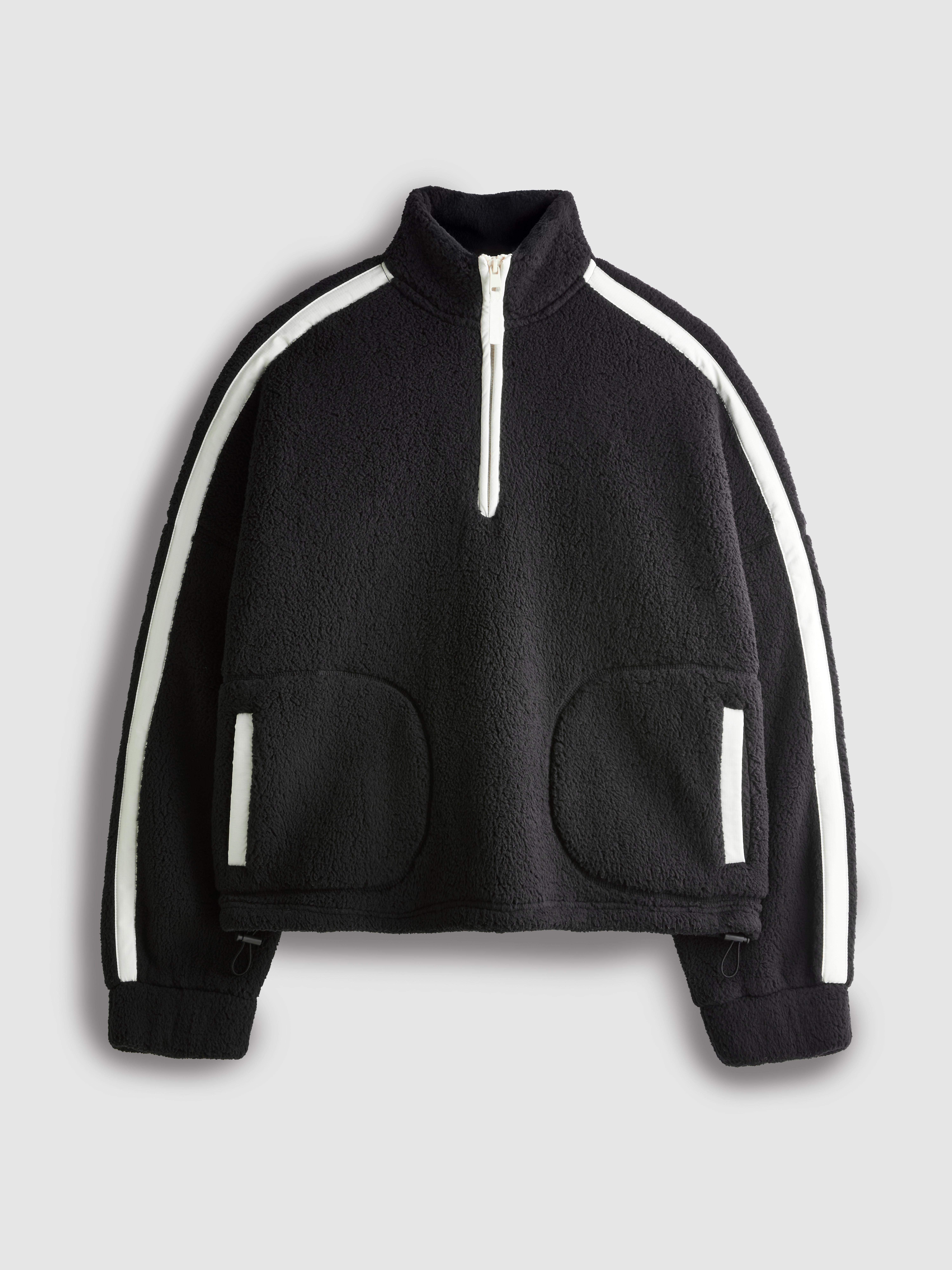 Contrast Pullover Fleece
