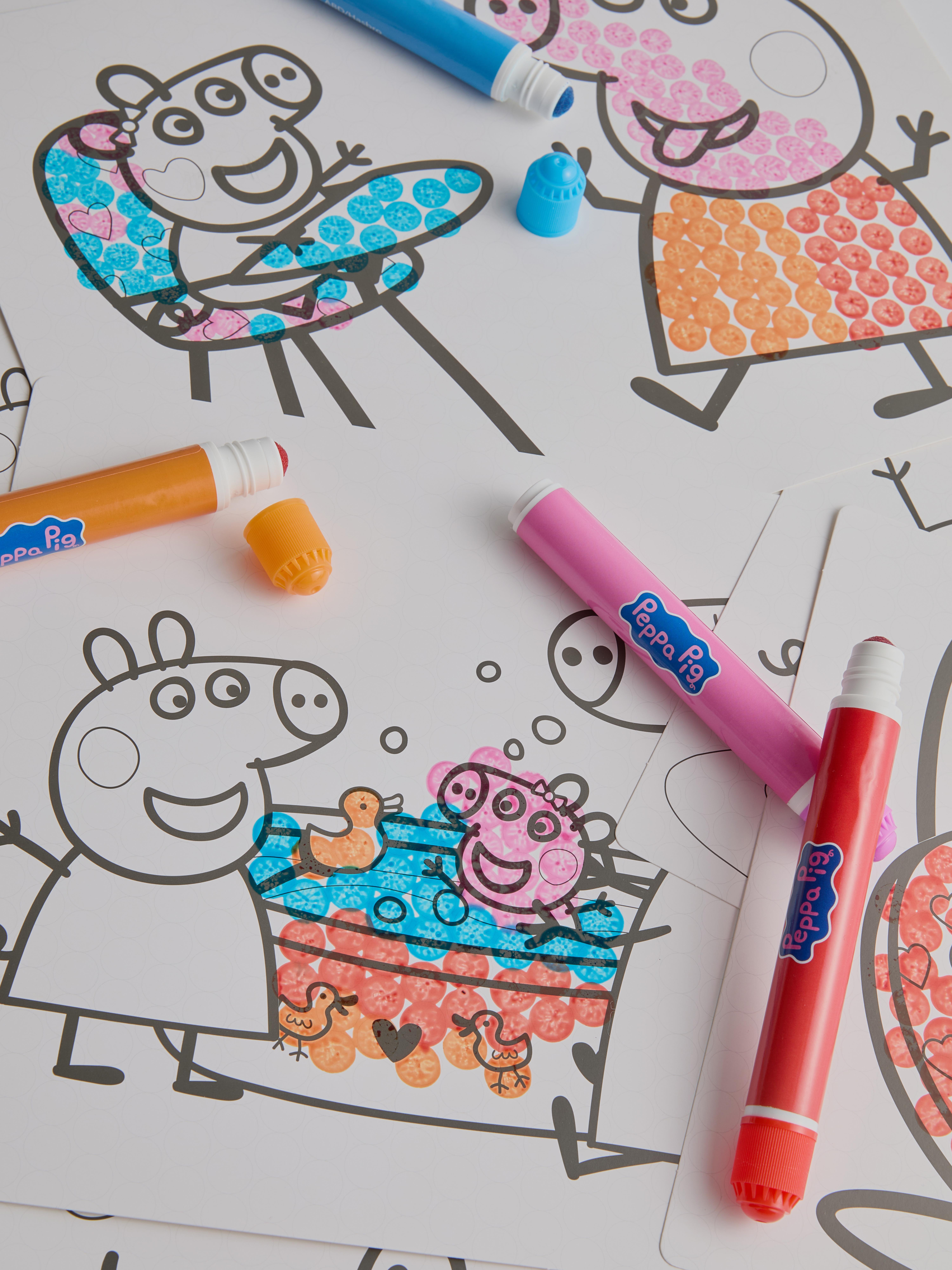 Peppa Pig Colouring set