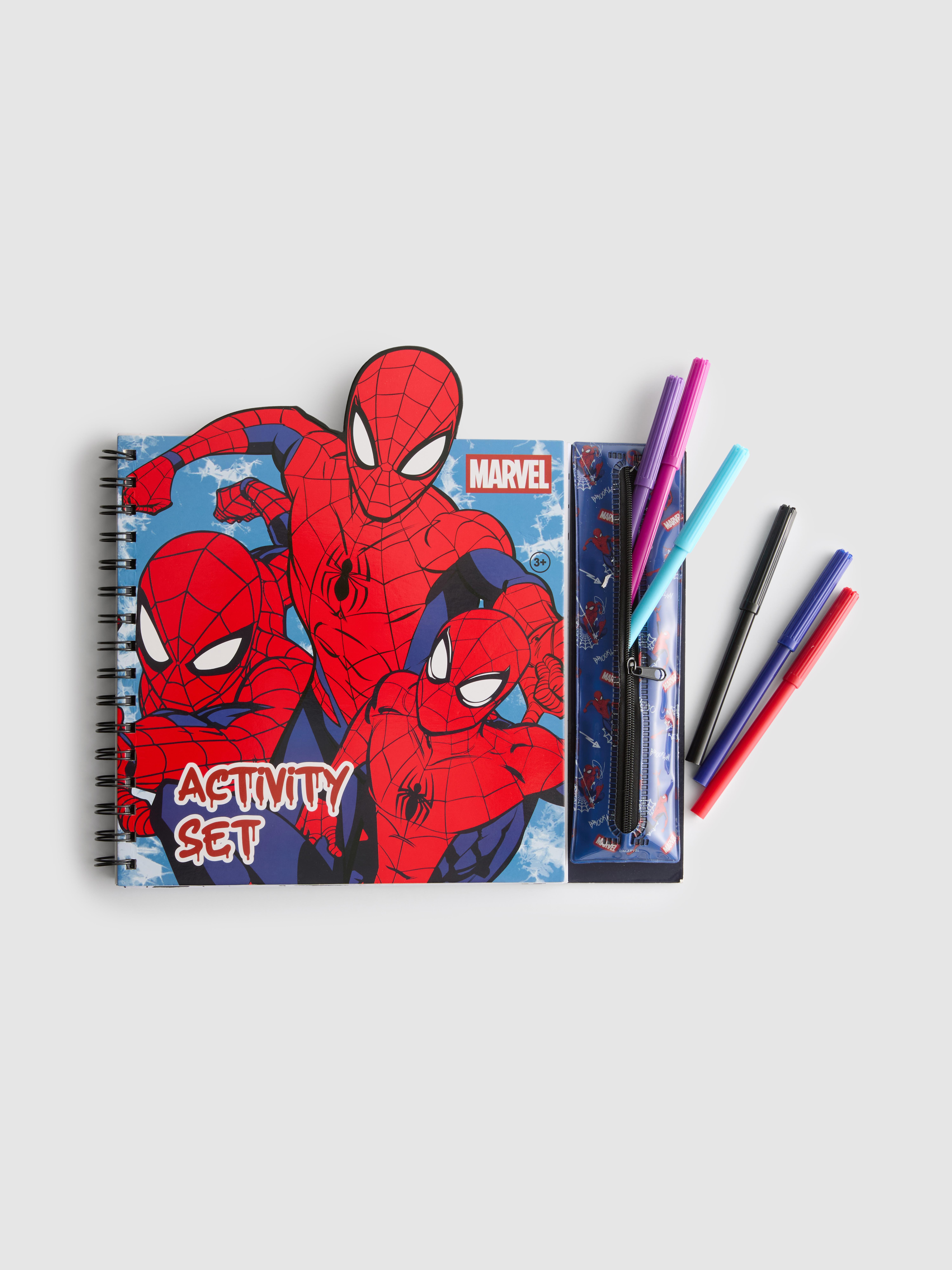 Red MARVEL Spider-Man Coloring Set