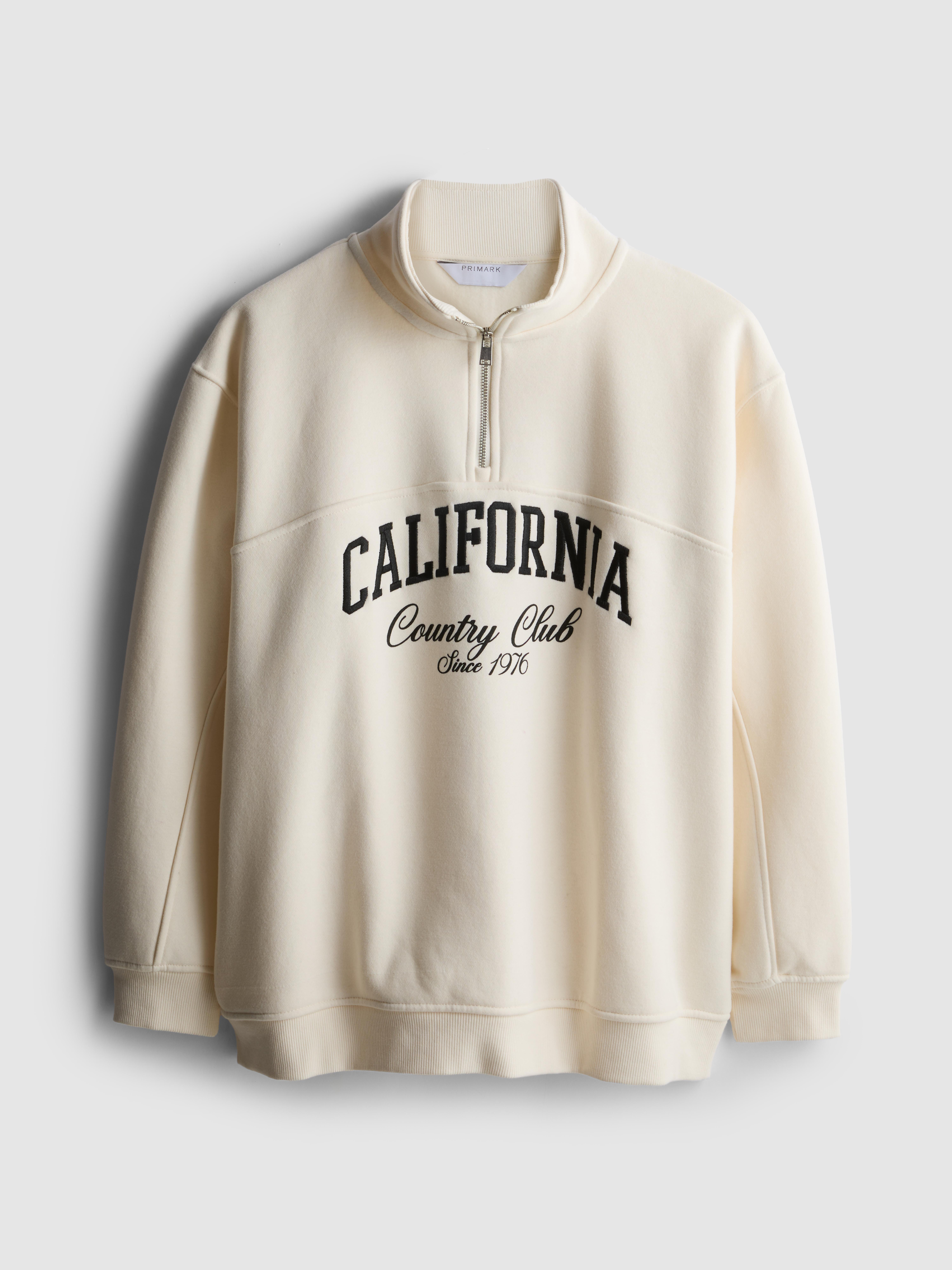 Relaxed California Half Zip Jumper