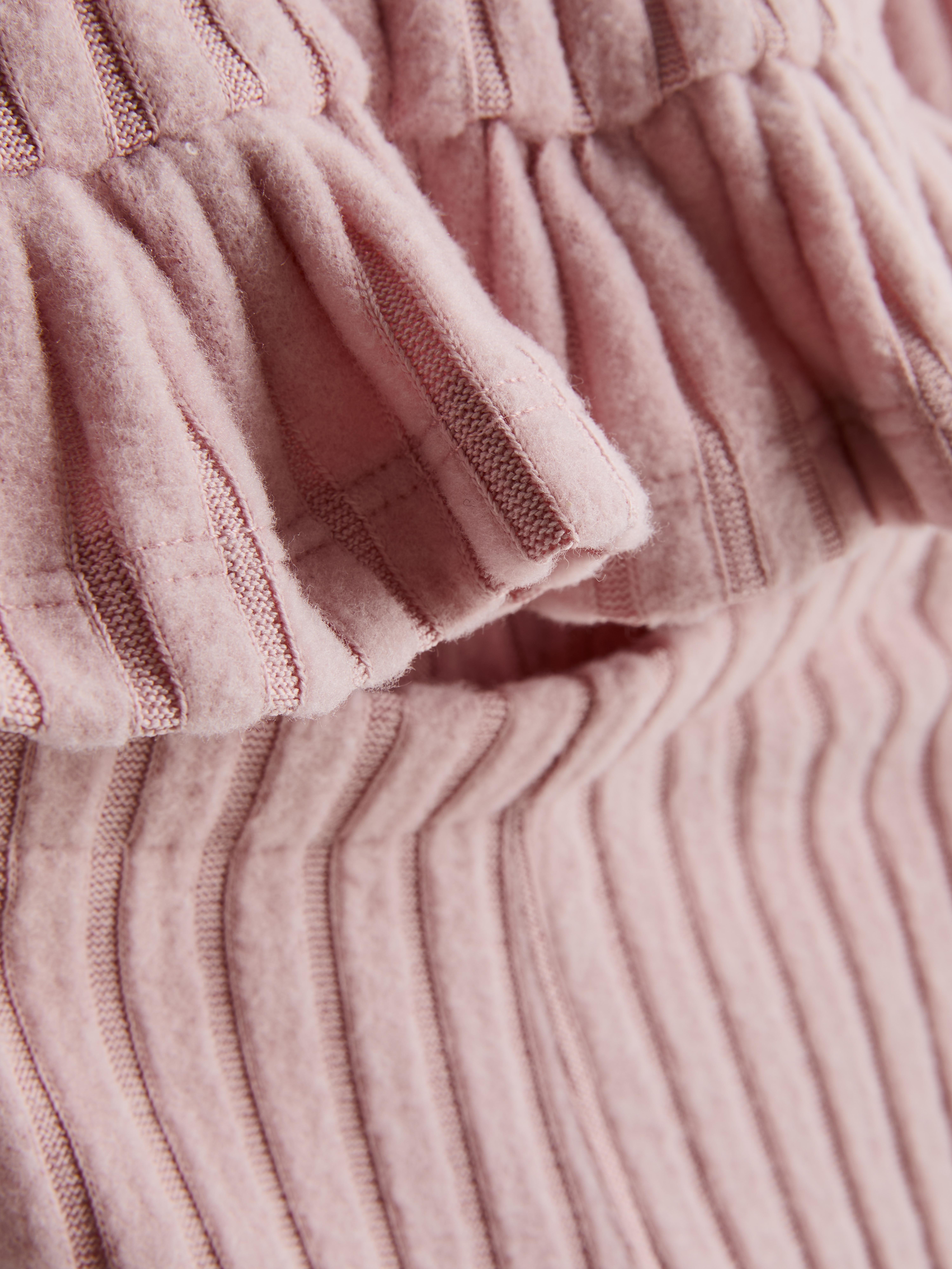 Baby Girls Pink 0-36mths | Ruffle Textured Long Sleeve Top and Leggings Set