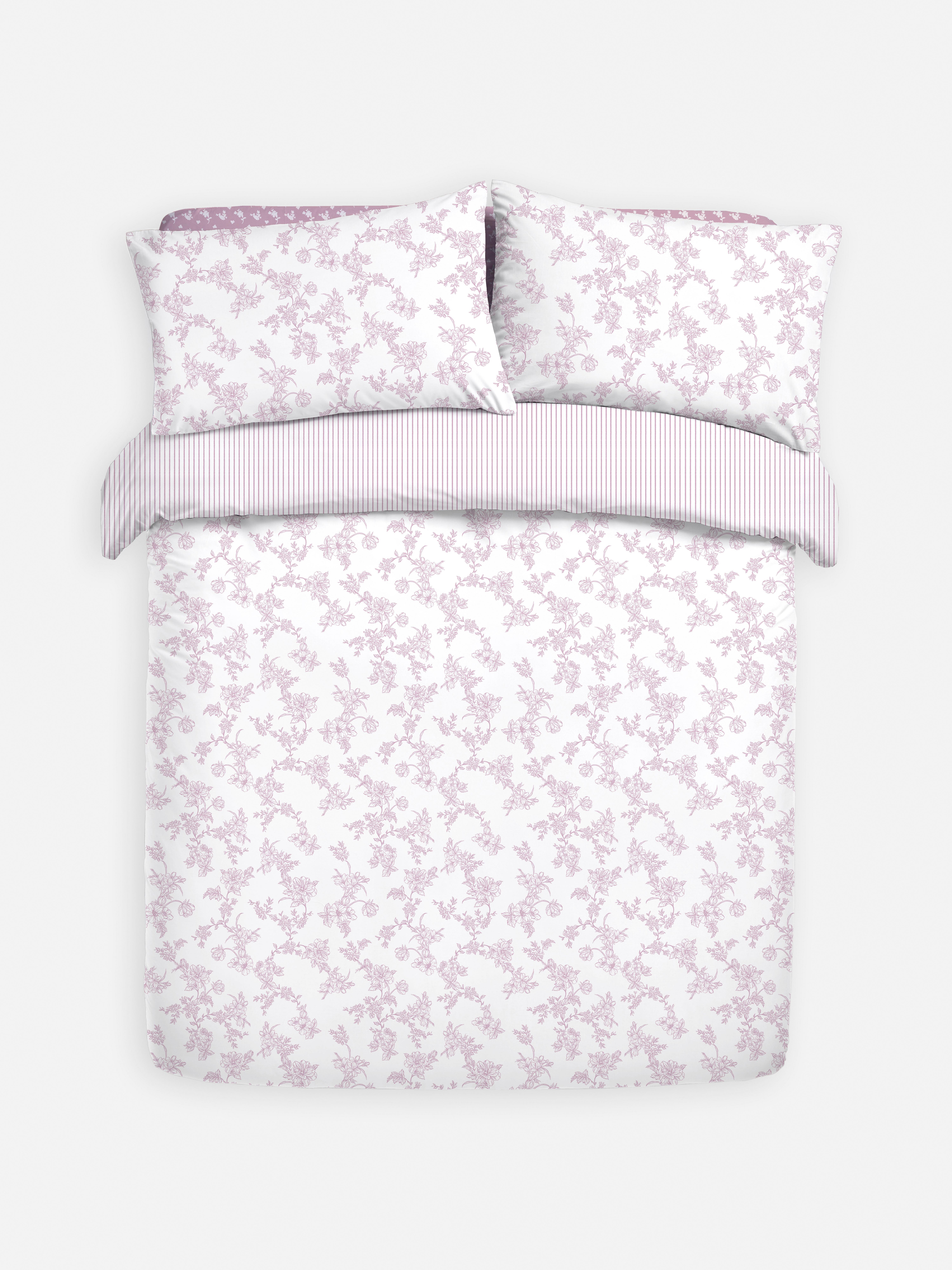 Set de ropa de cama doble con estampado indiano