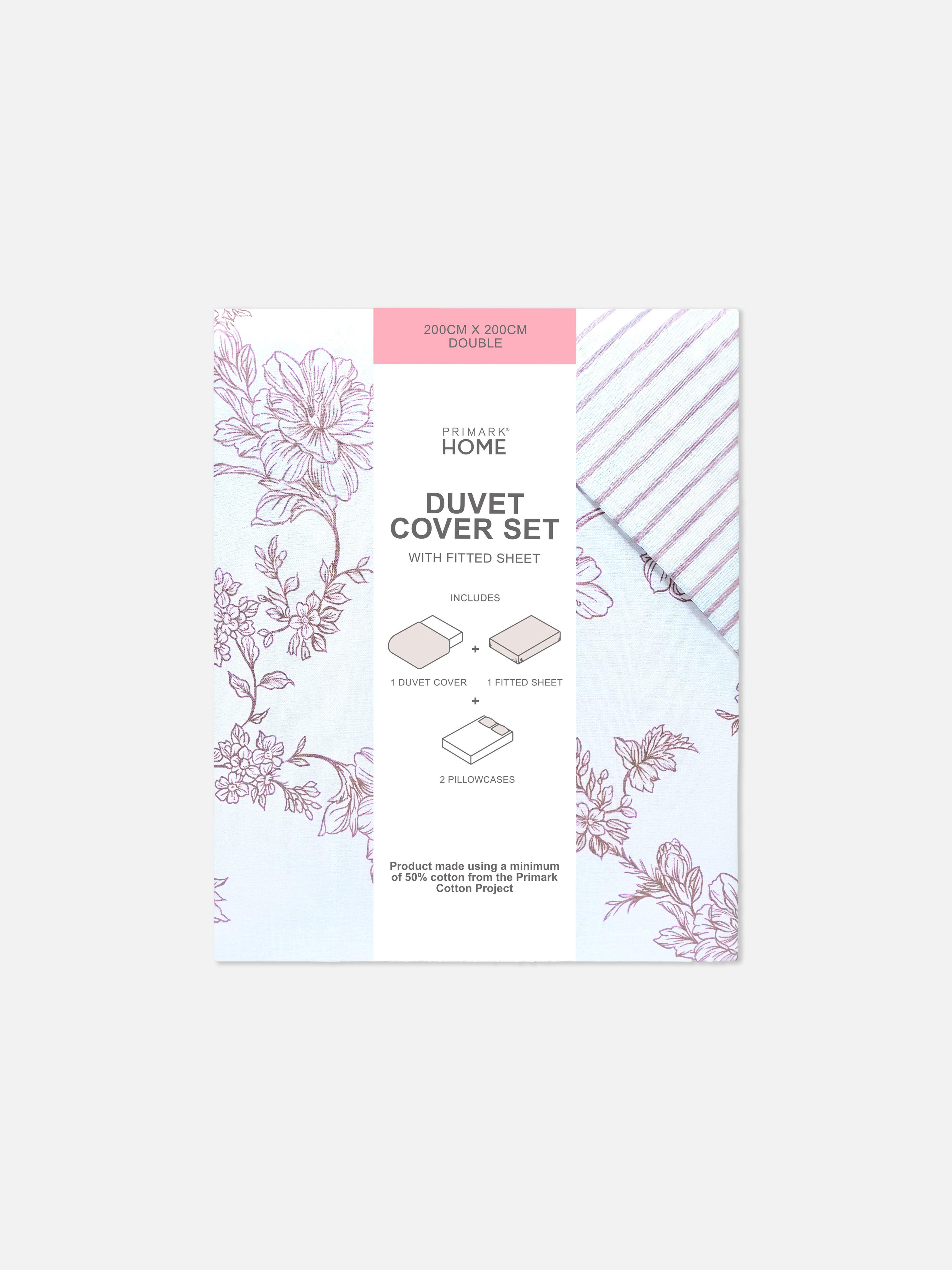 Set de ropa de cama doble con estampado indiano