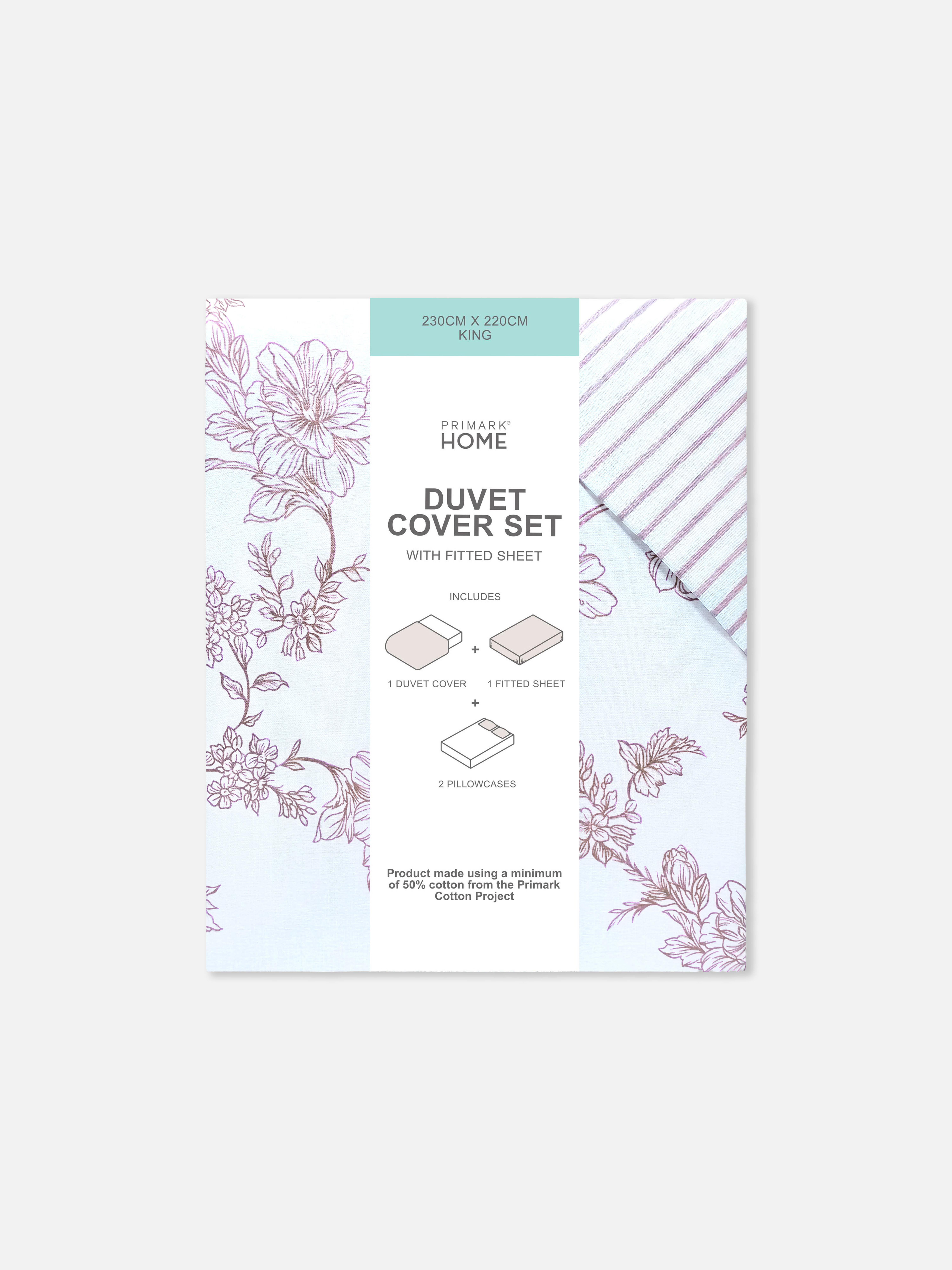 Set de ropa de cama king size con estampado indiano