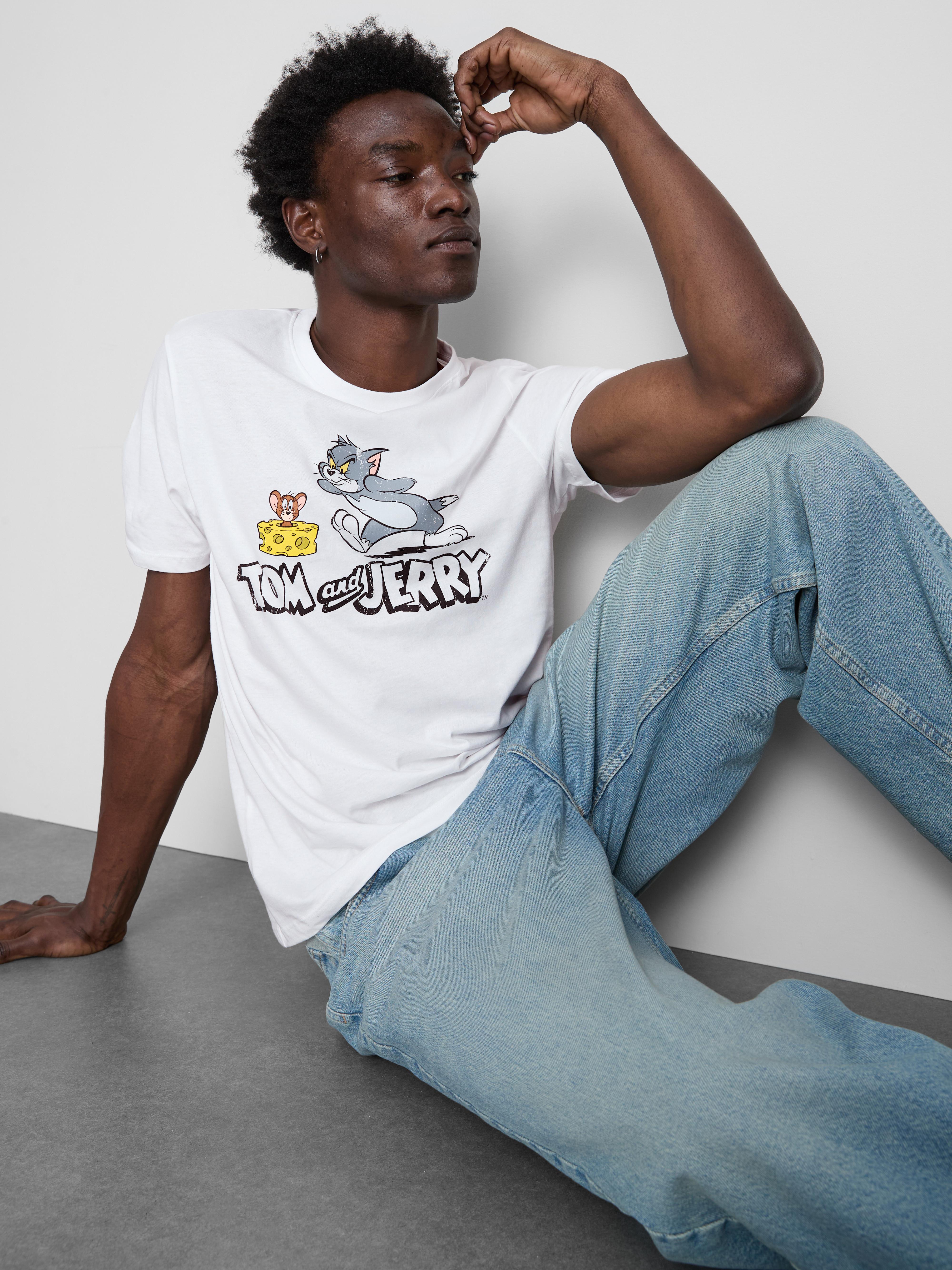 Tričko s krátkym rukávom Tom a Jerry