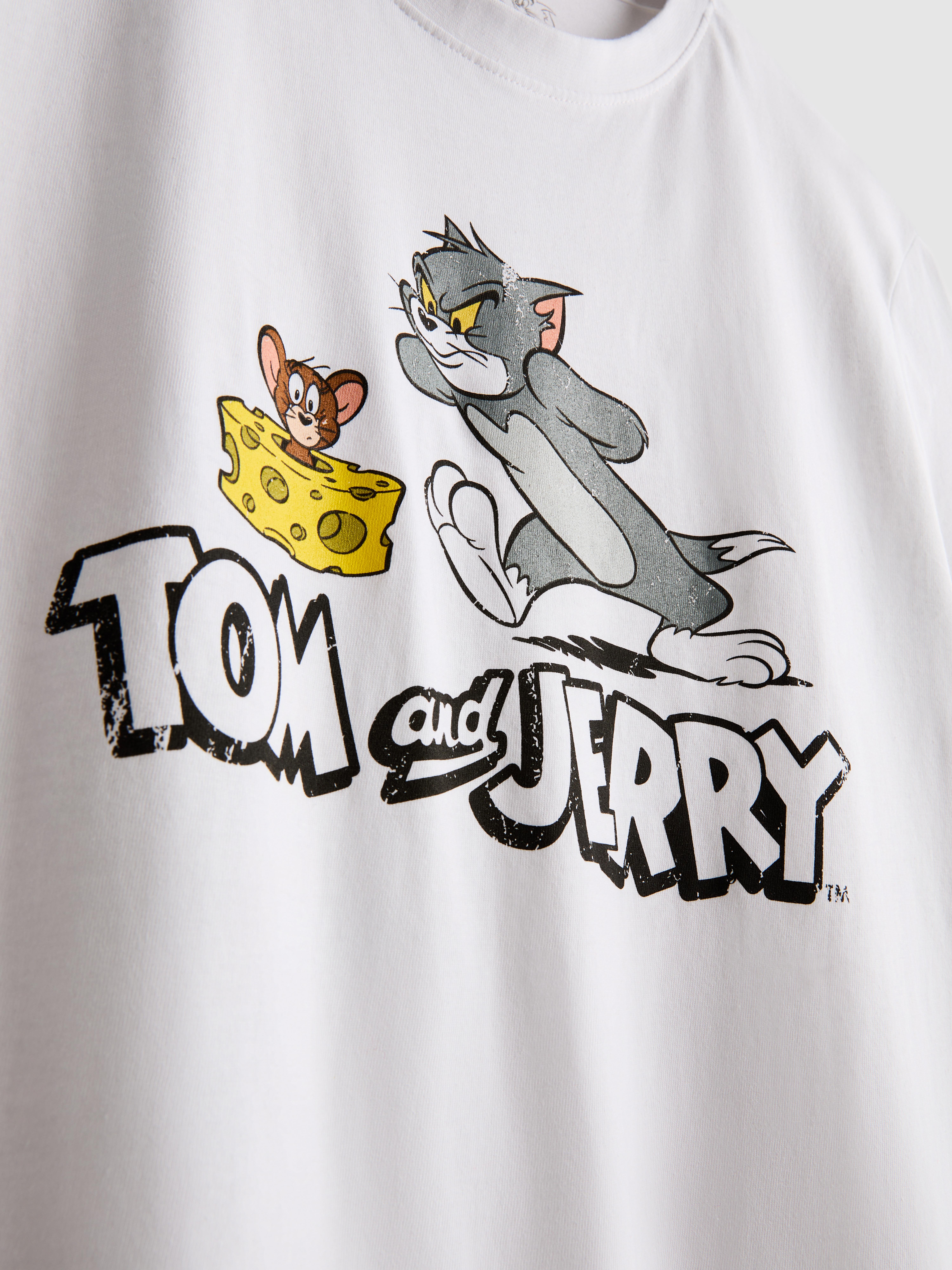 Tricou cu mânecă scurtă Tom și Jerry