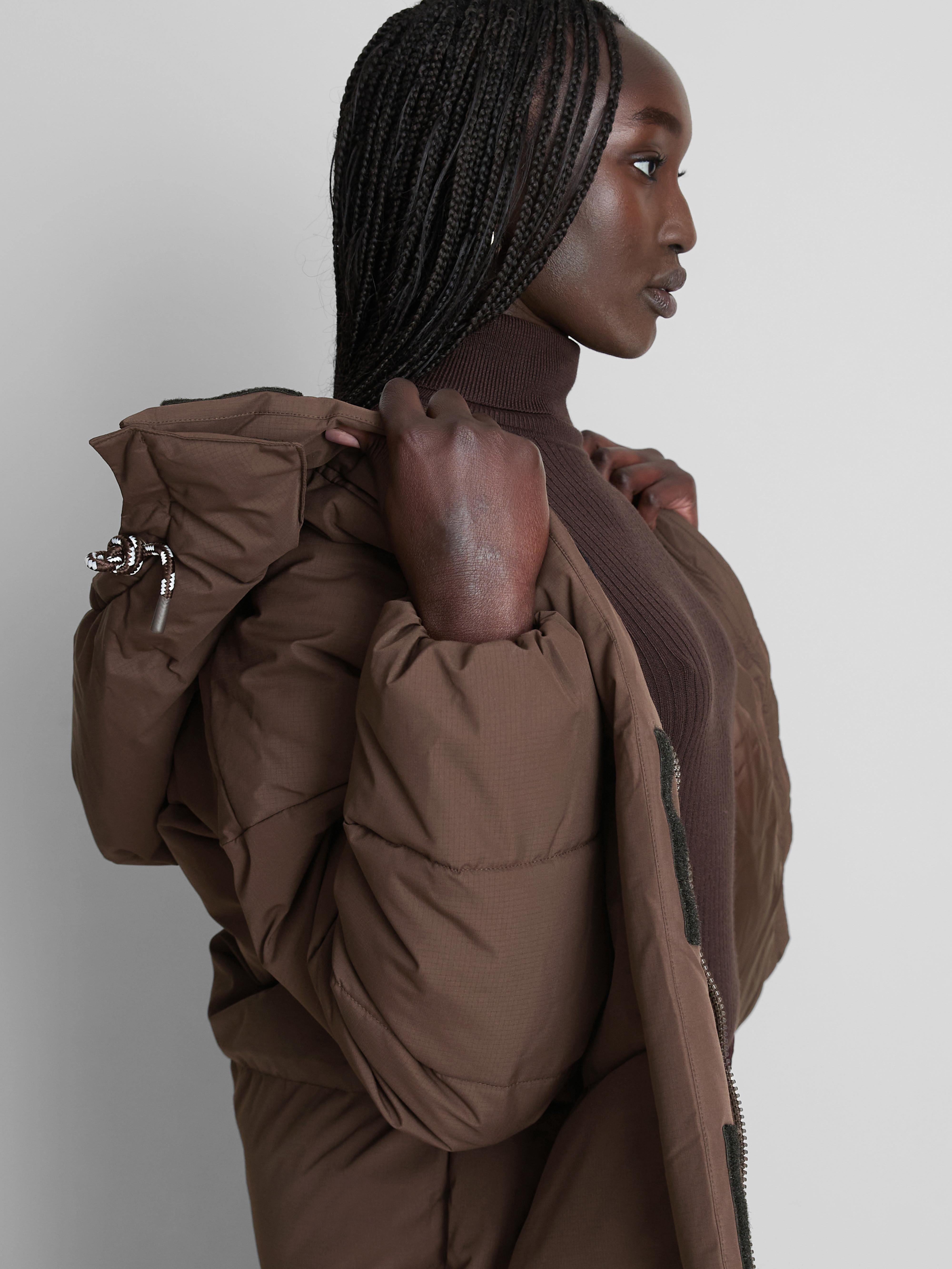 Hooded Sport Puffer Jacket