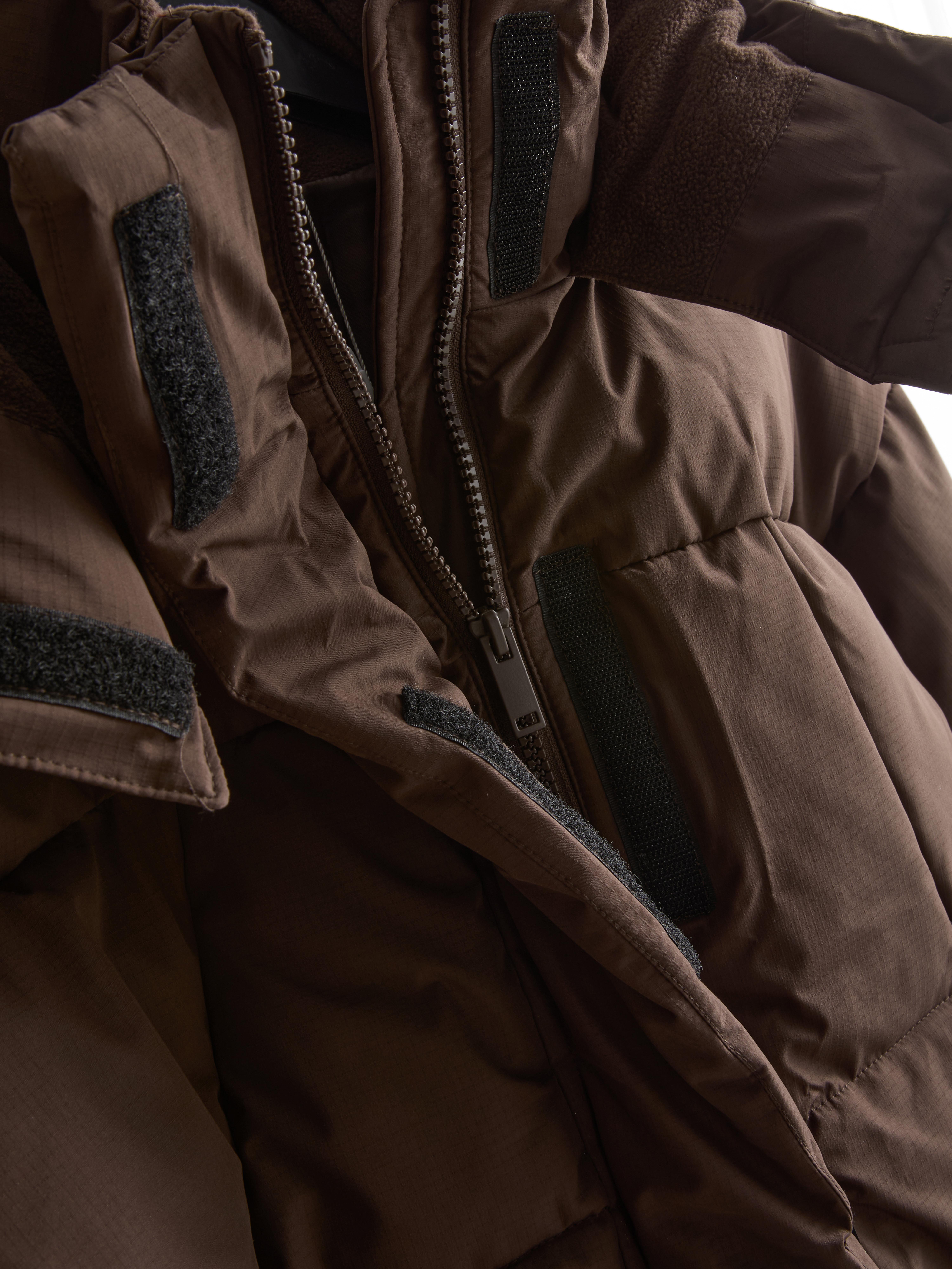 Hooded Sport Puffer Jacket