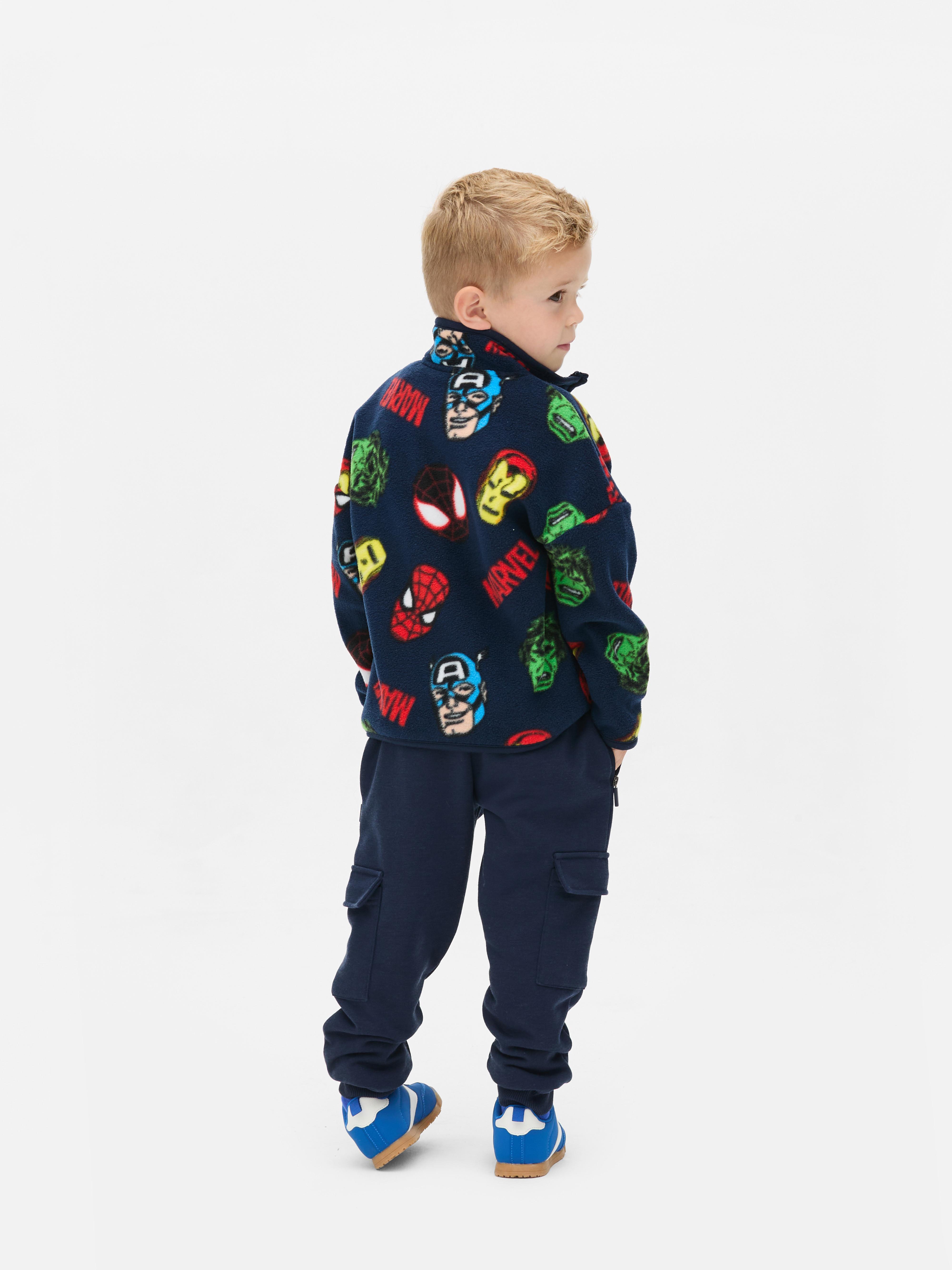 1,5-8 años | Sudadera con cuello chimenea Marvel