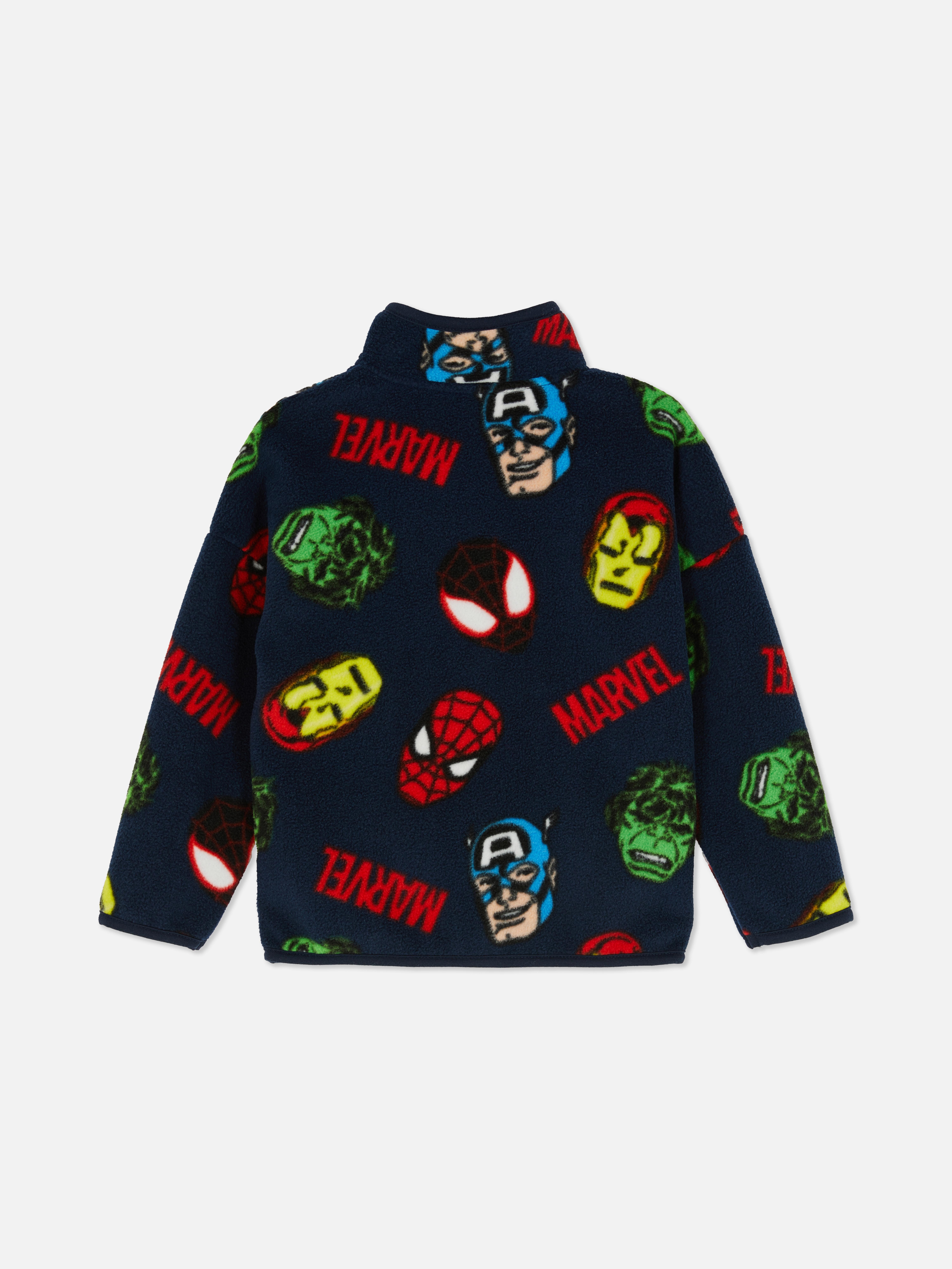 1,5-8 años | Sudadera con cuello chimenea Marvel