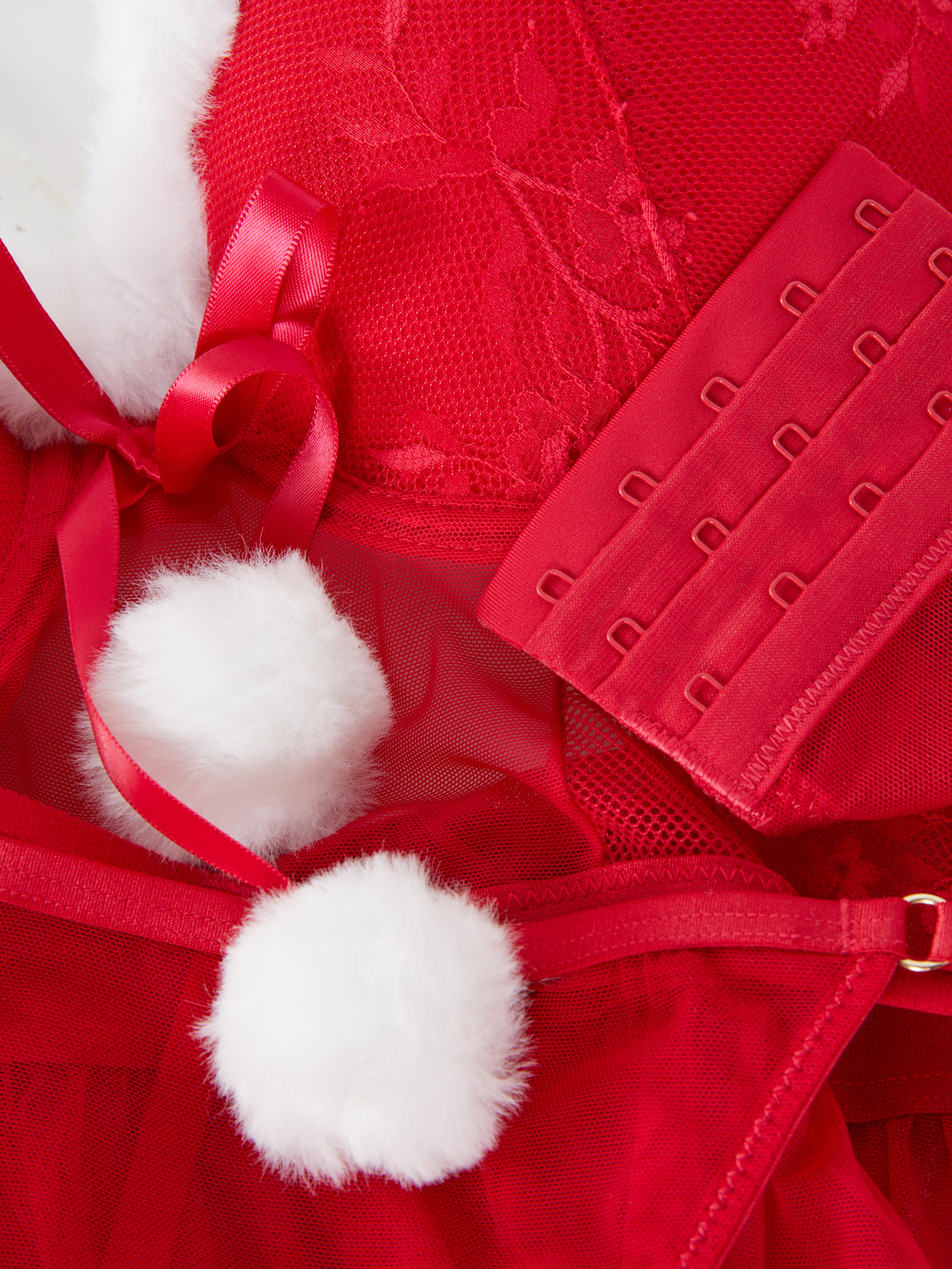 Santa Maximise Babydoll Set