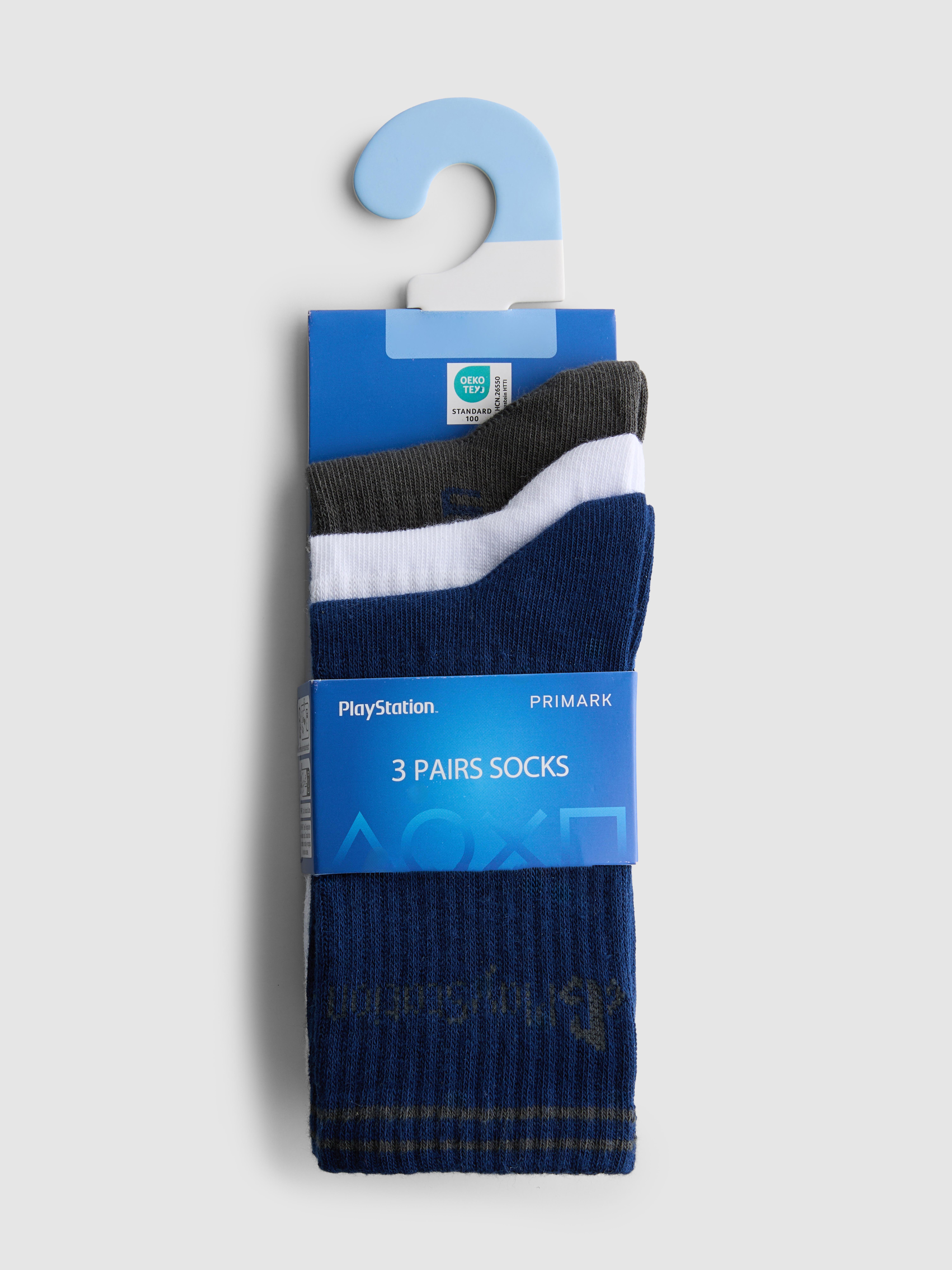 3pk PlayStation Ankle Socks