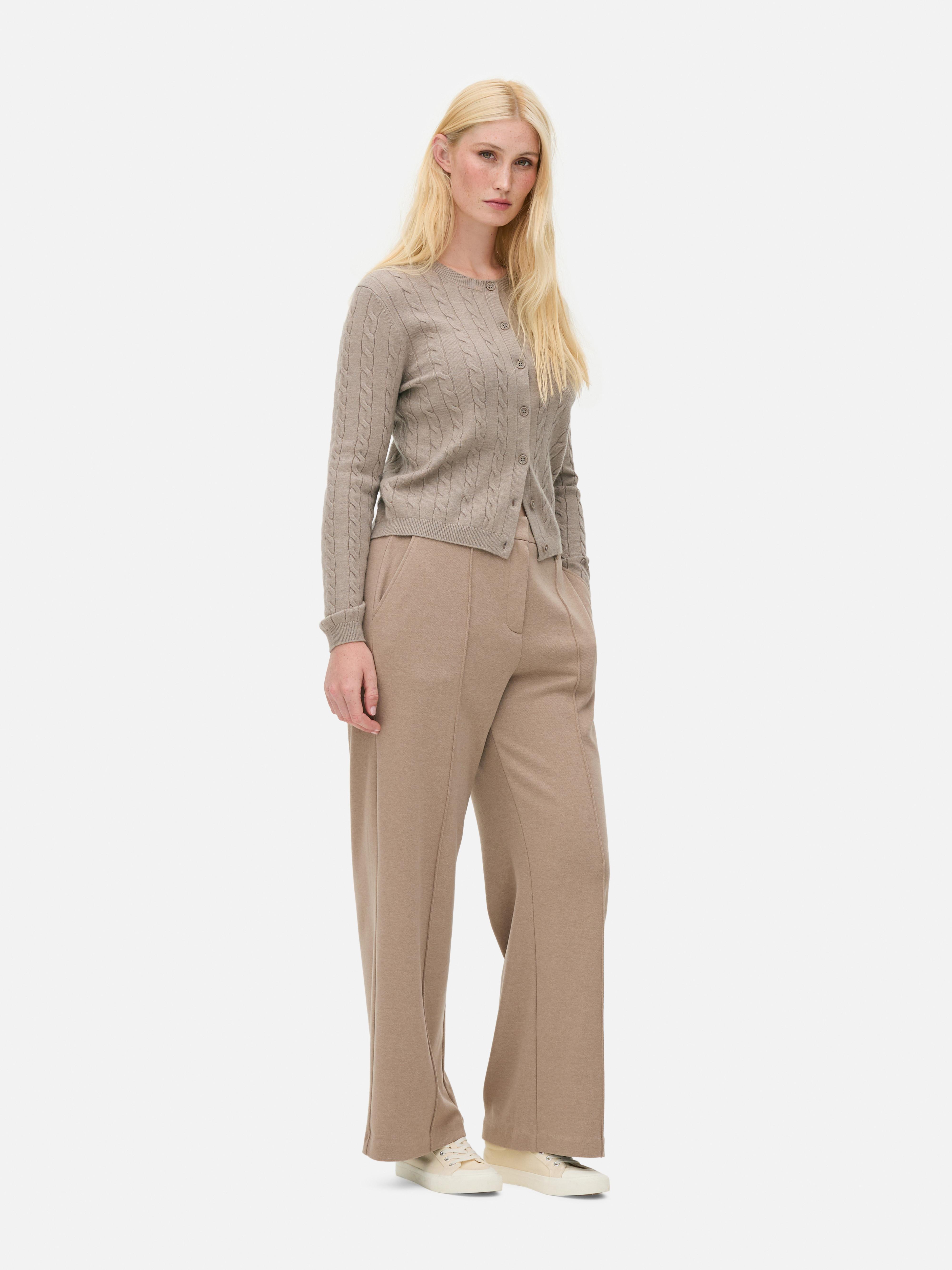 Tailored Straight Leg Trousers
