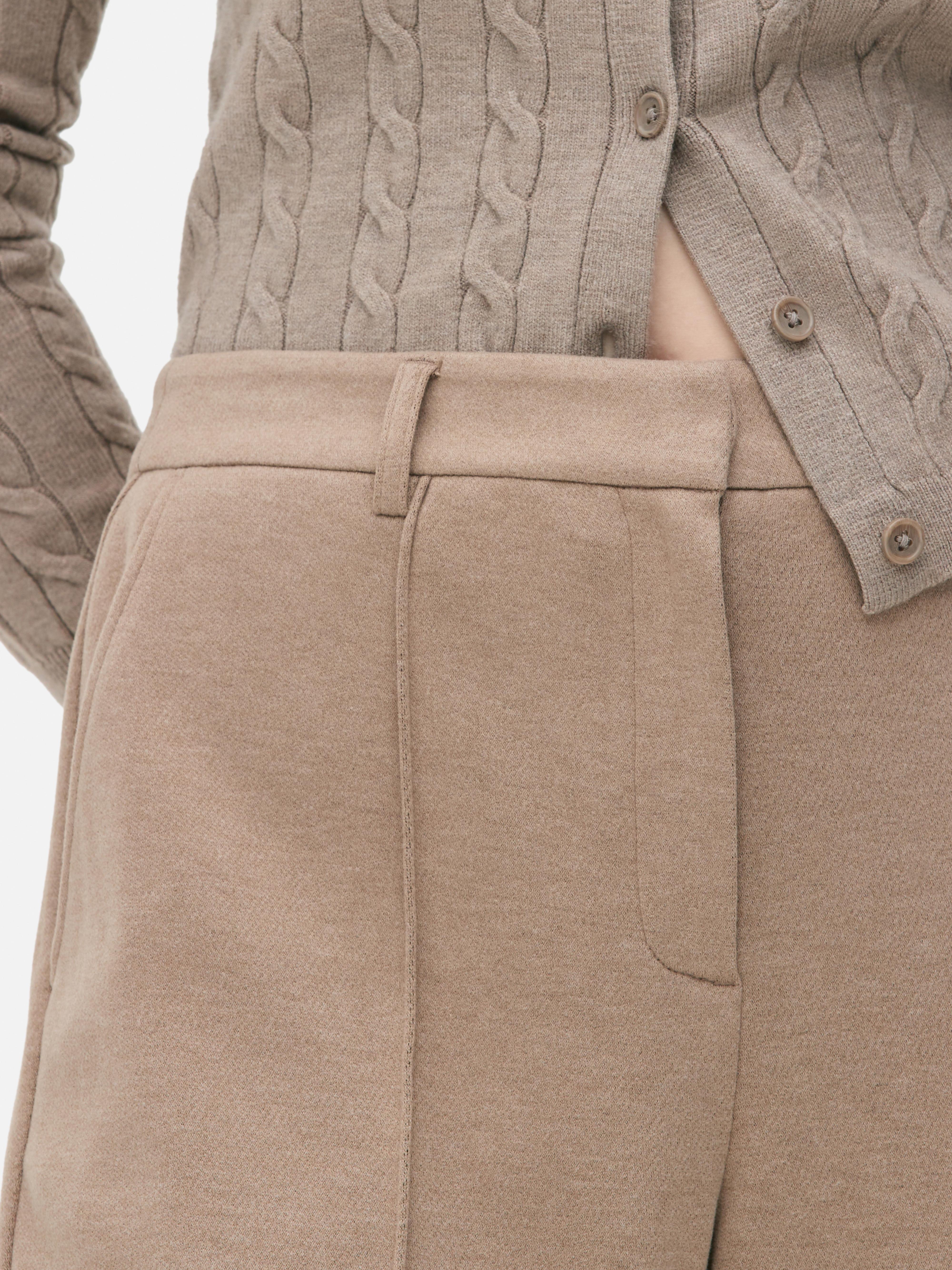 Tailored Straight Leg Trousers