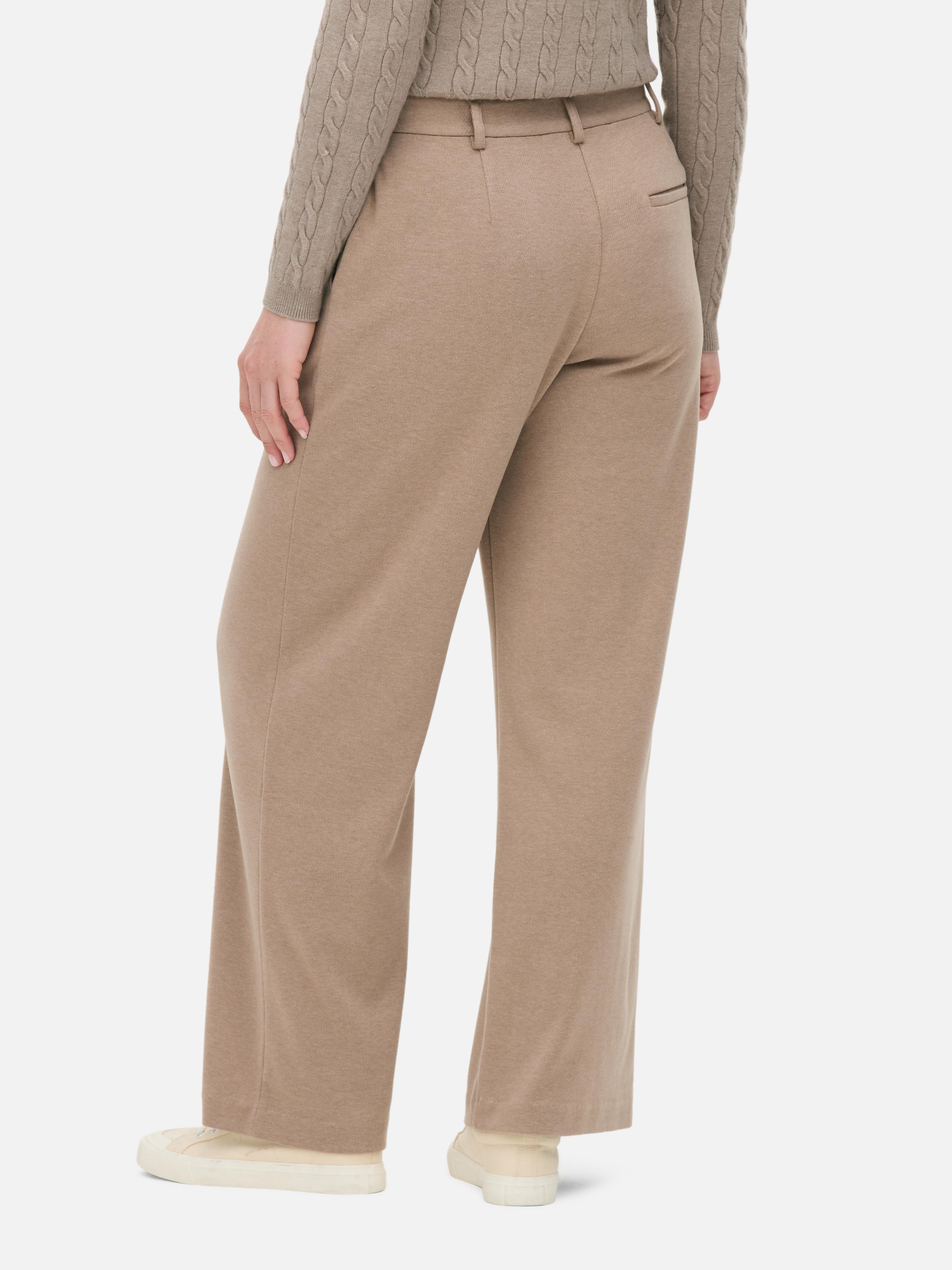 Tailored Straight Leg Trousers