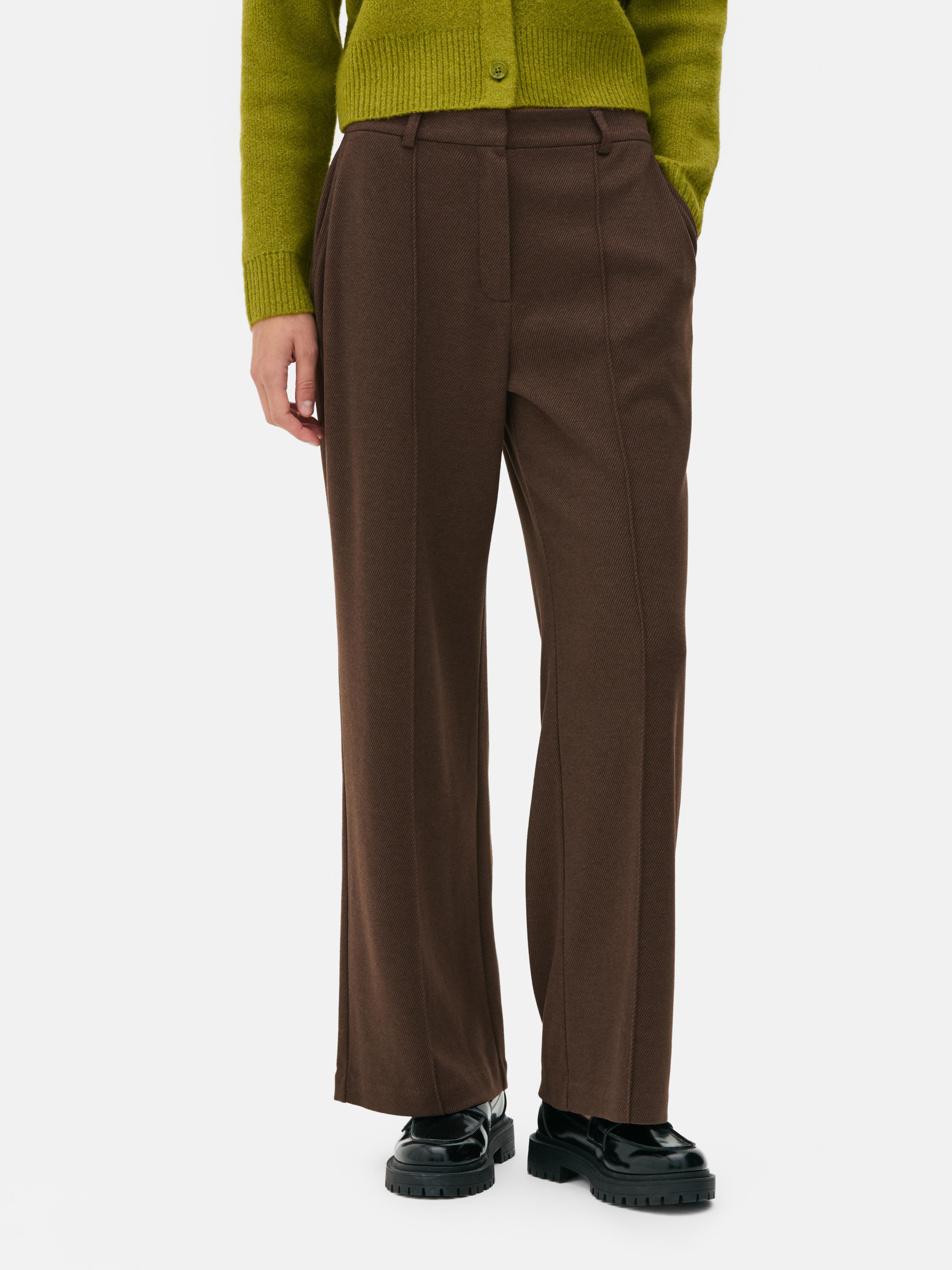 Tailored Straight Leg Trousers