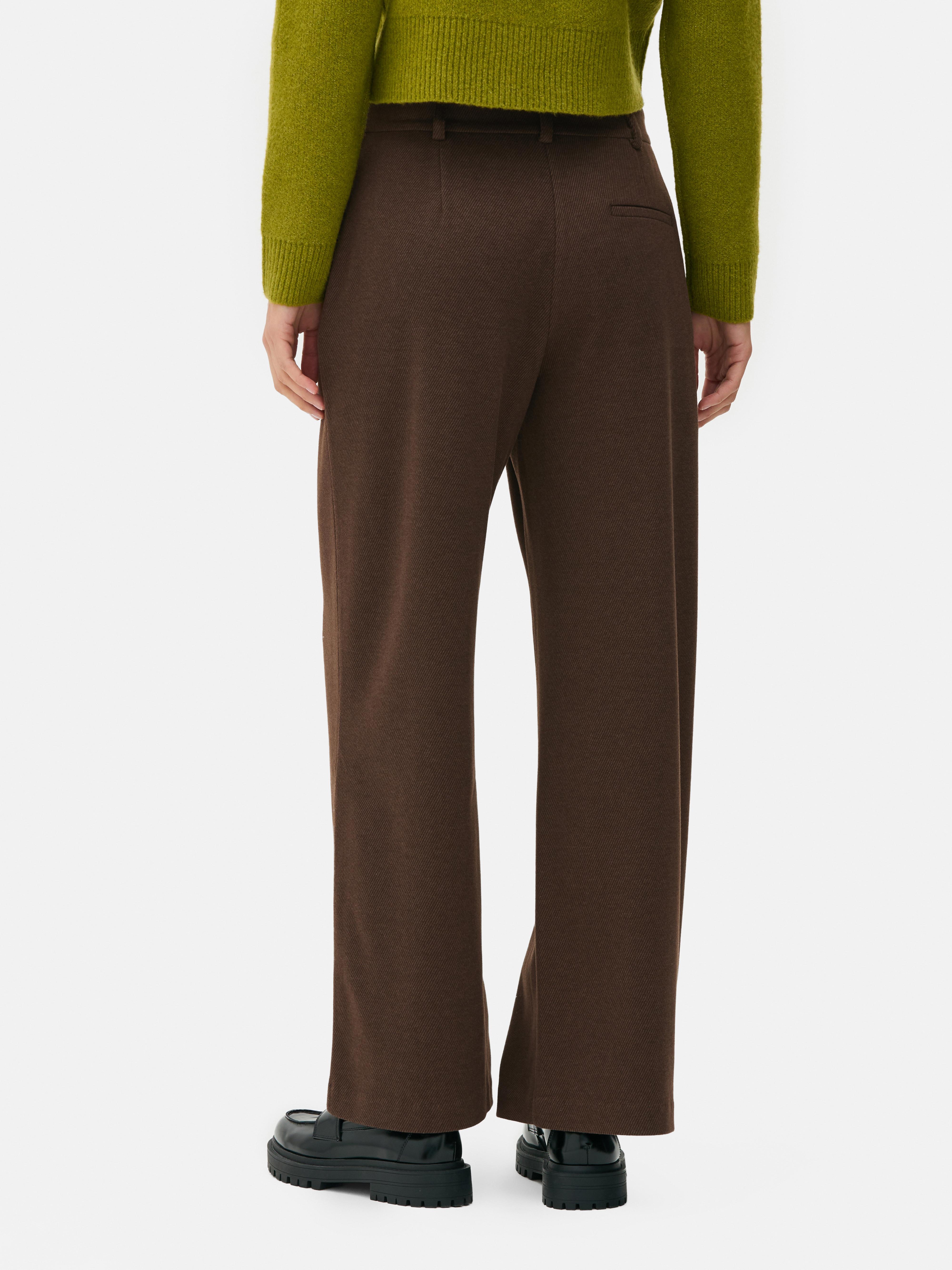 Tailored Straight Leg Trousers