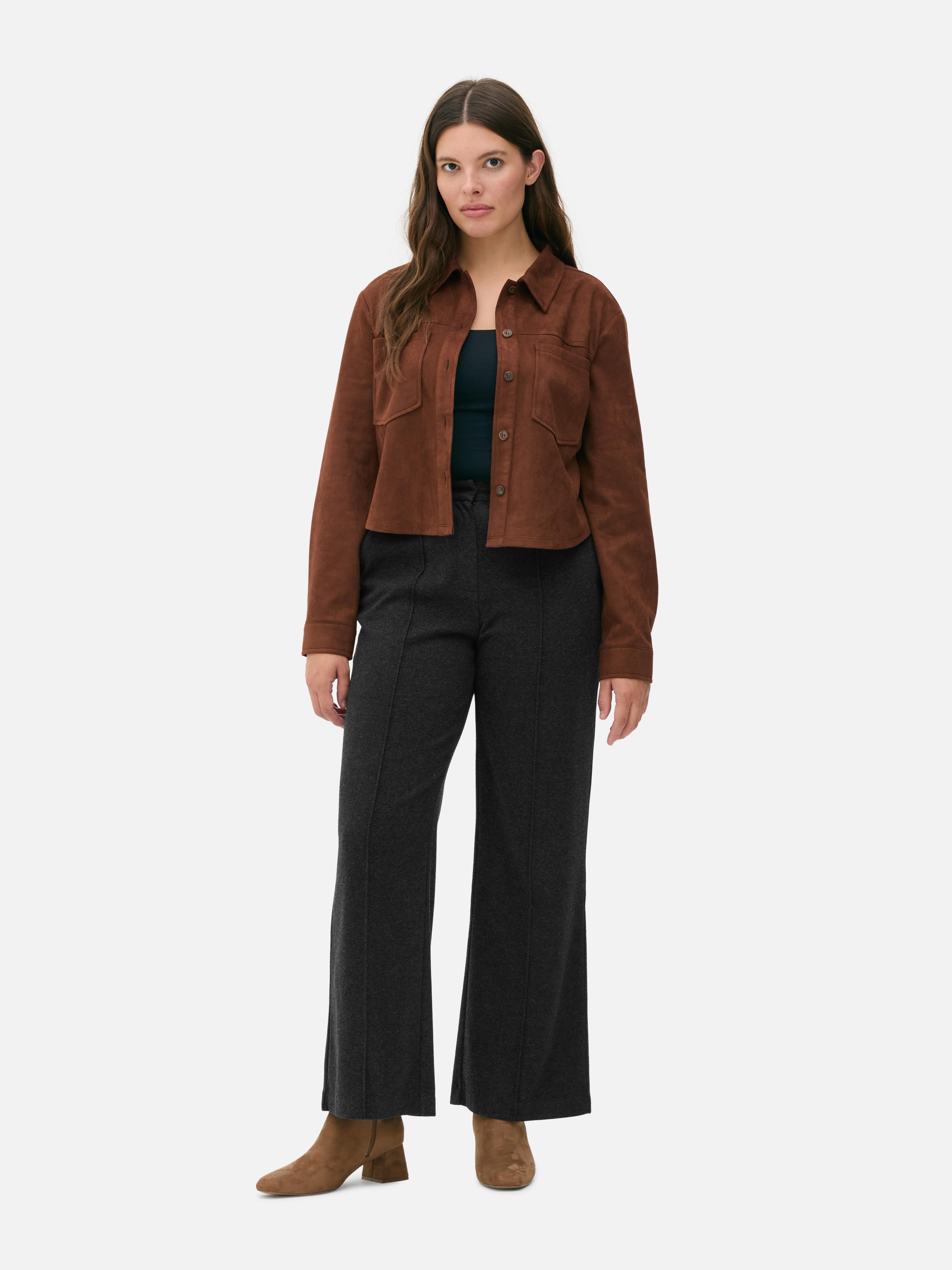 Tailored Straight Leg Trousers