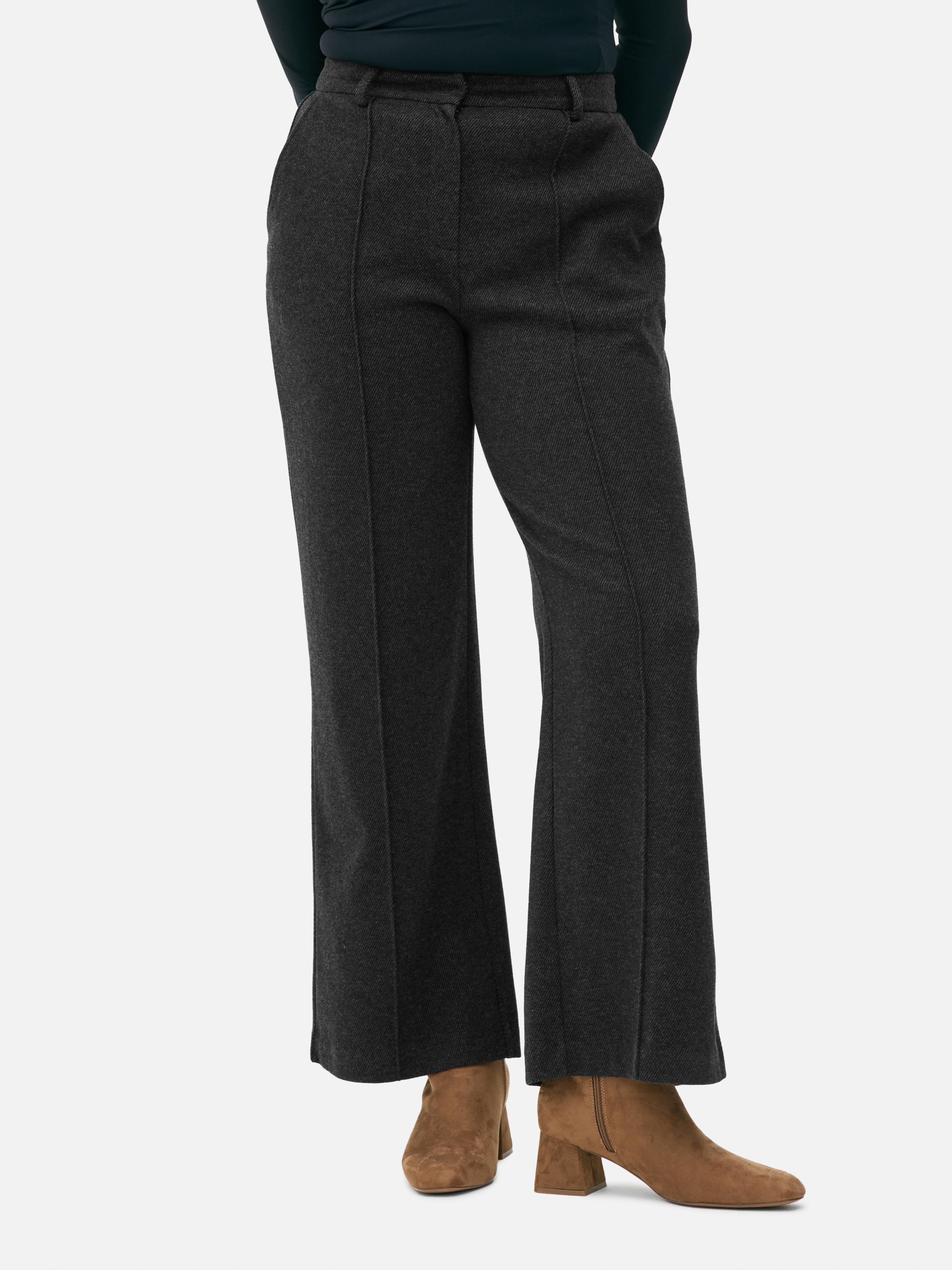 Tailored Straight Leg Trousers
