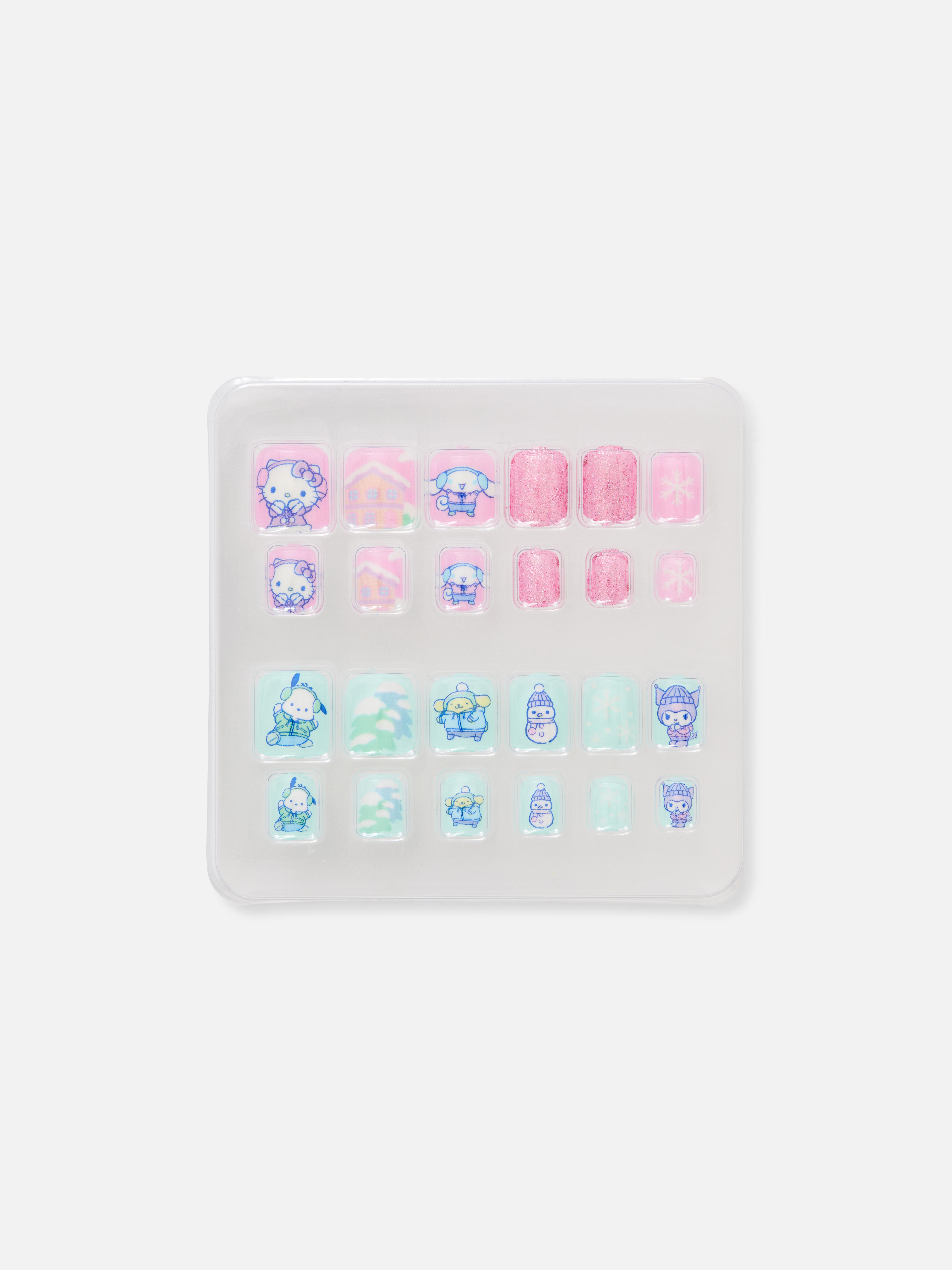 PS... Mini Hello Kitty and Friends Press On False Nails