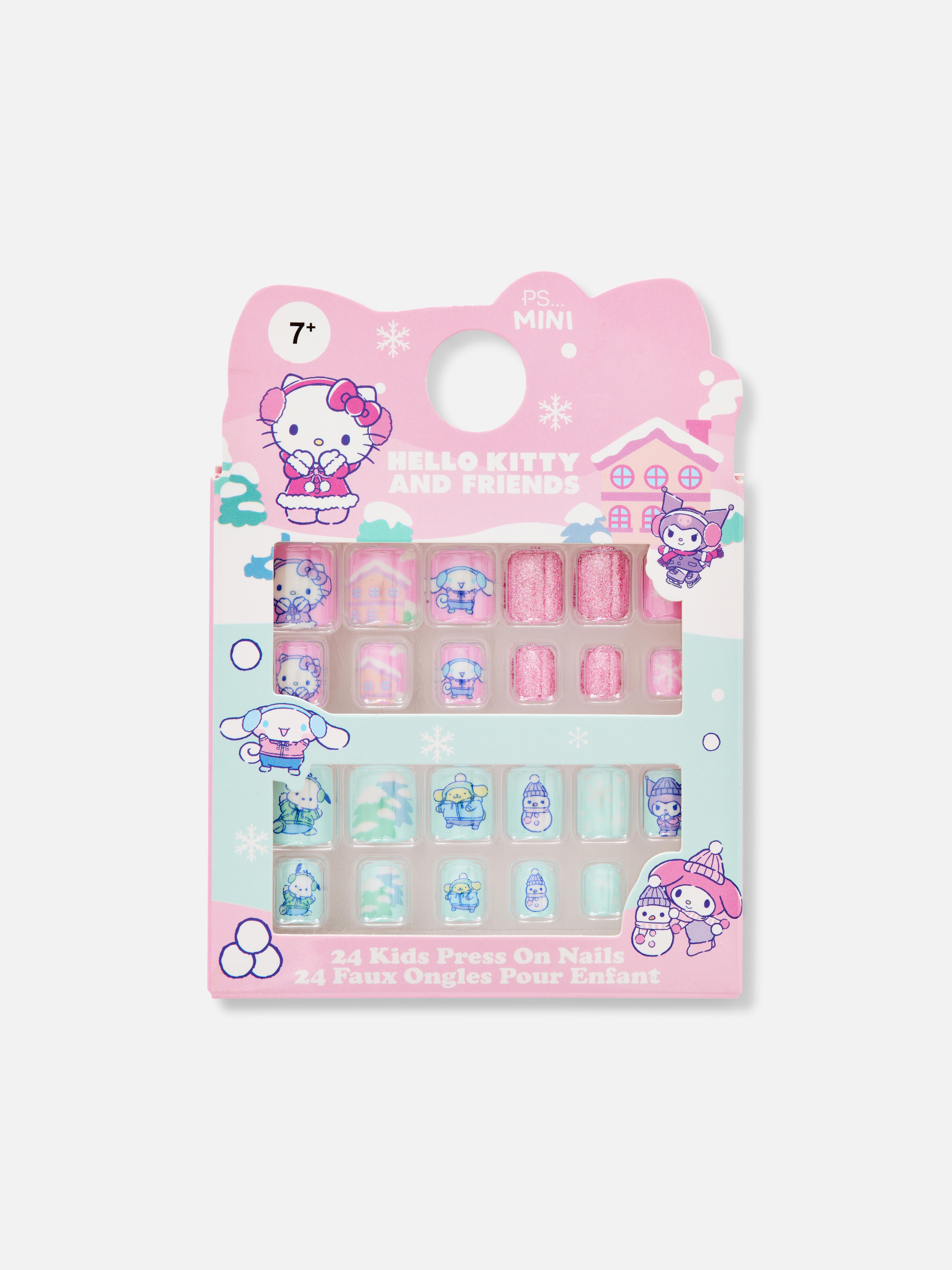 PS... Mini Hello Kitty and Friends Press On False Nails