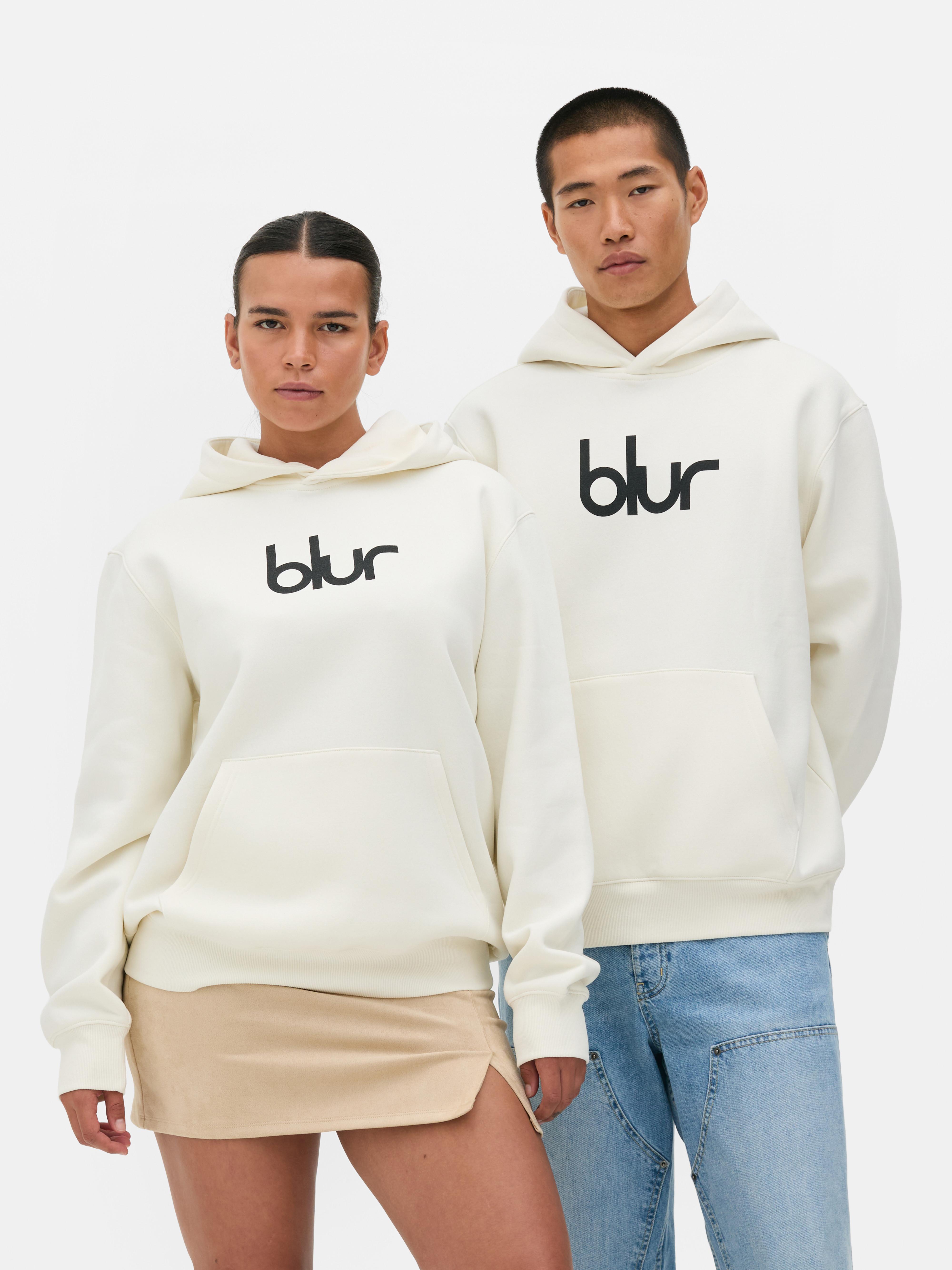 Sweat à capuche et manches longues Blur