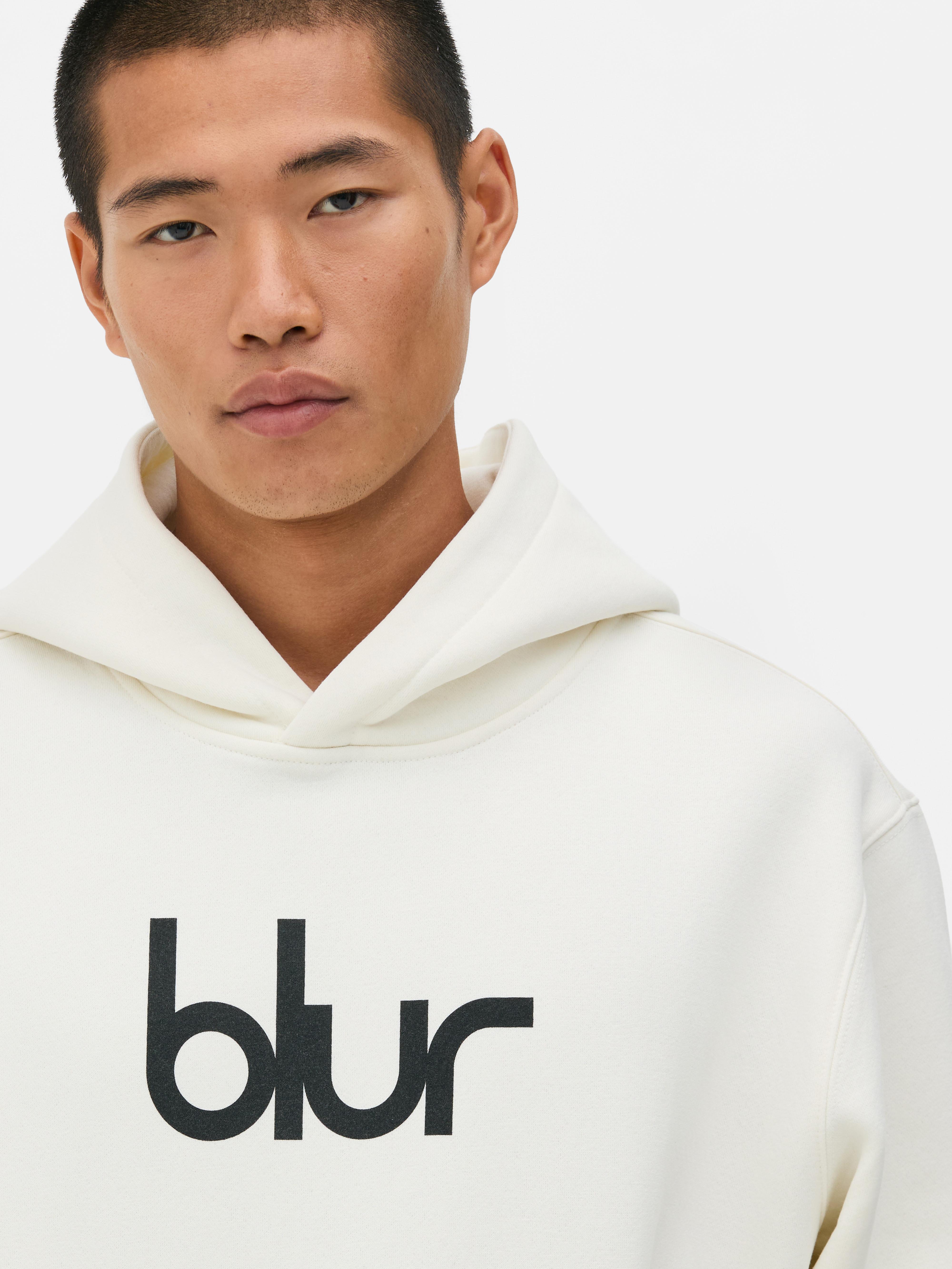 Sweat à capuche et manches longues Blur