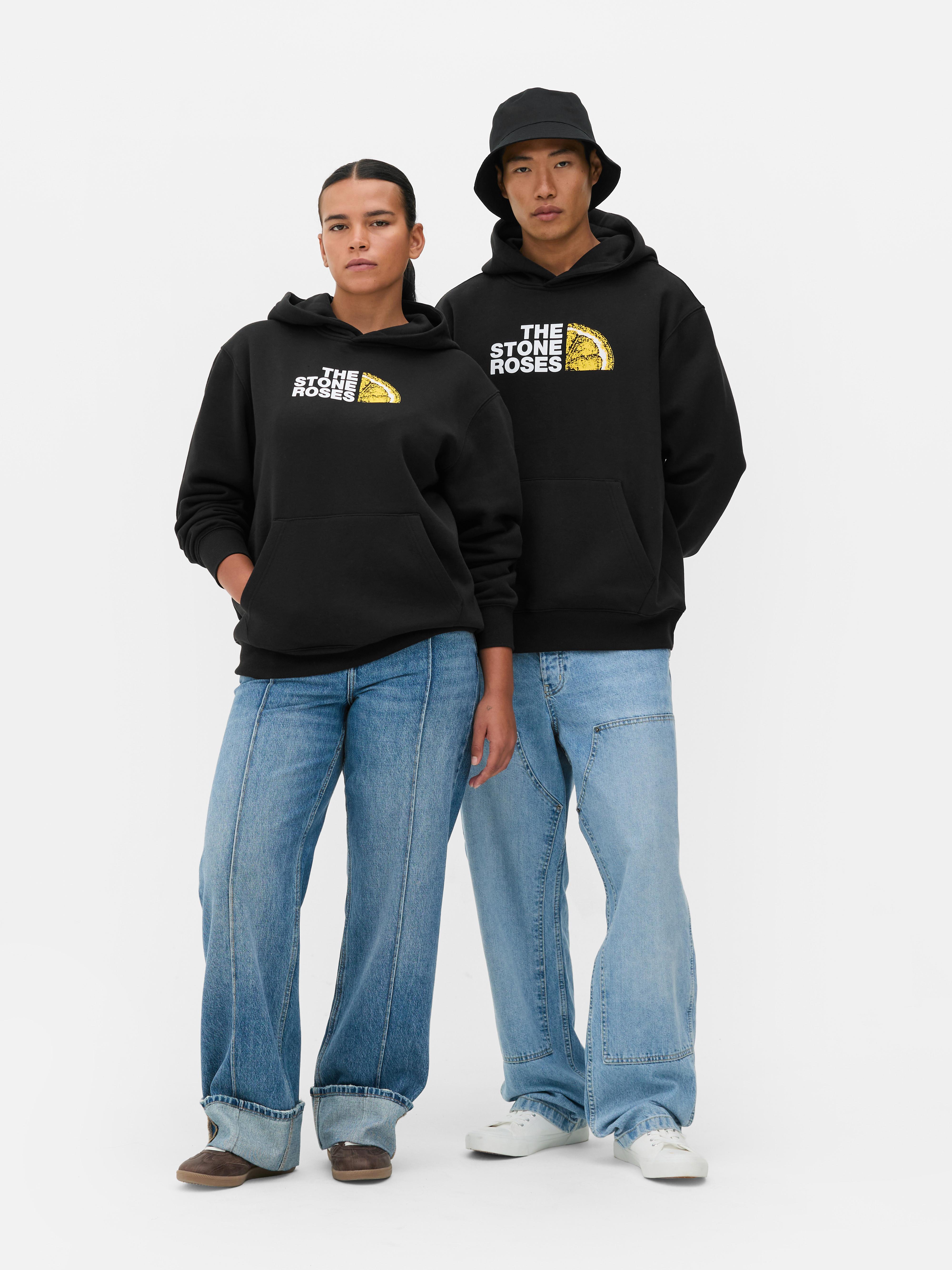 Sweat à capuche et logo The Stone Roses