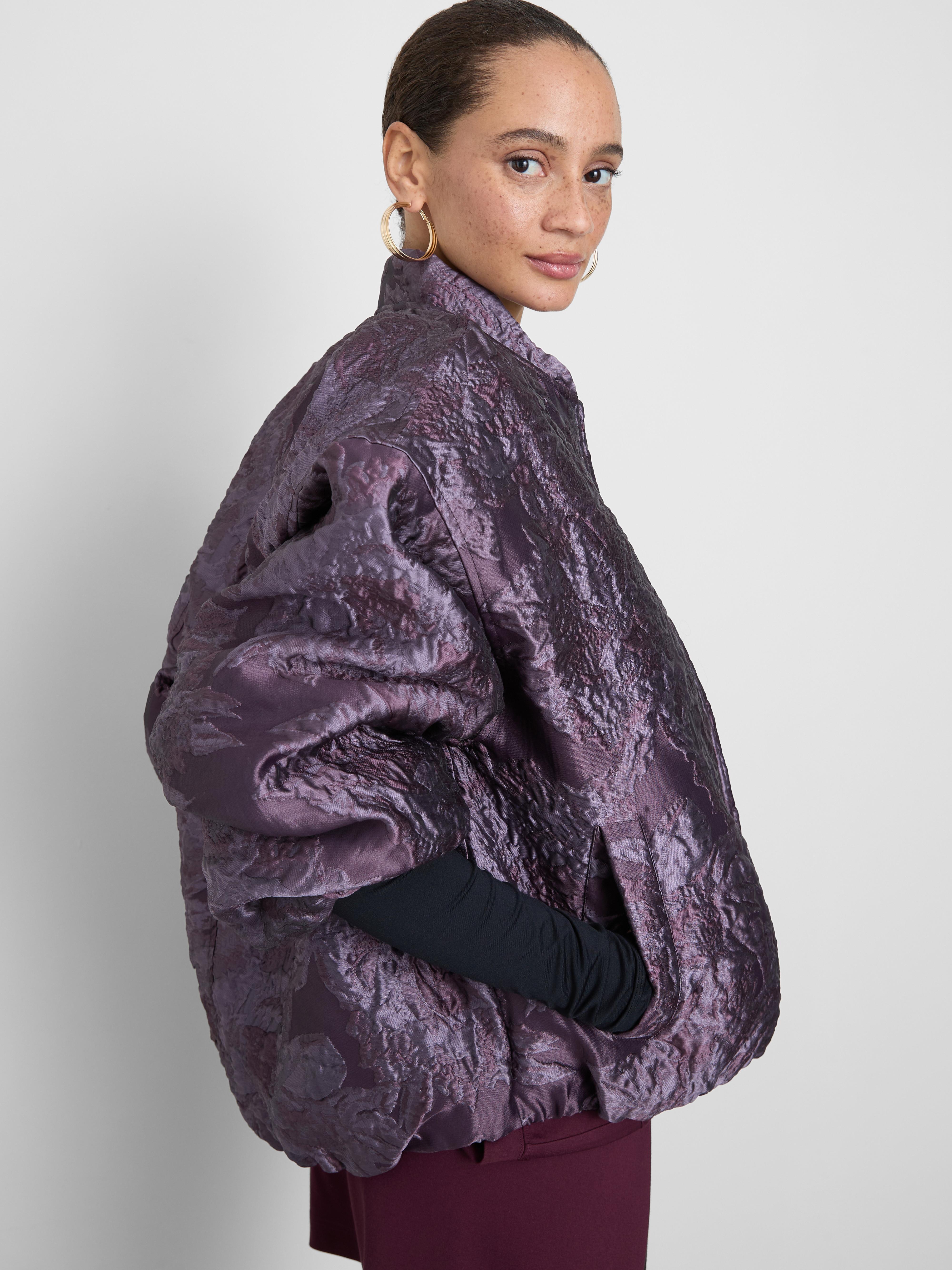 Chaqueta bómber de jacquard