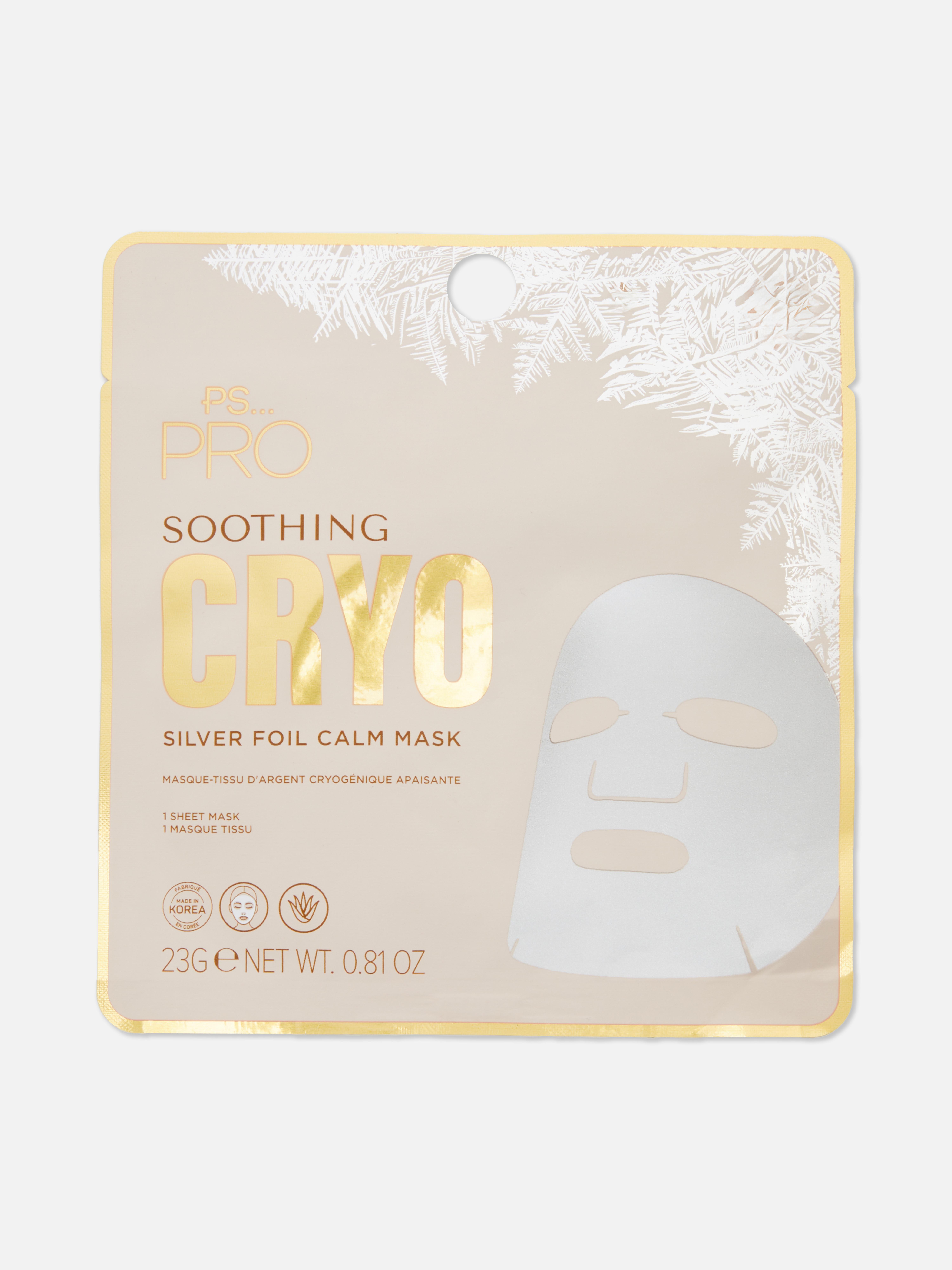 PS... Pro Cryo Sheet Mask
