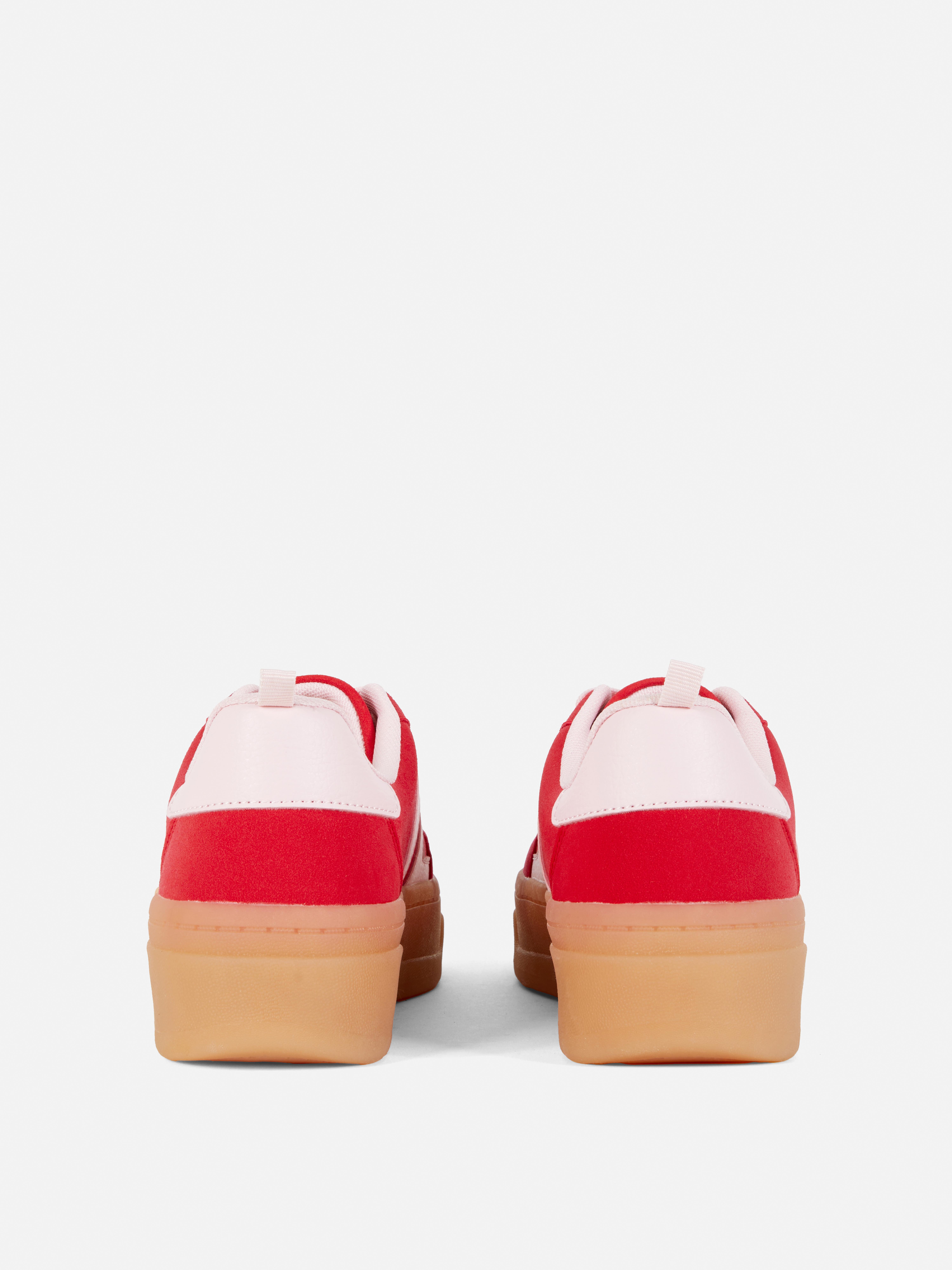 Scarpe da ginnastica basse con suola in gomma