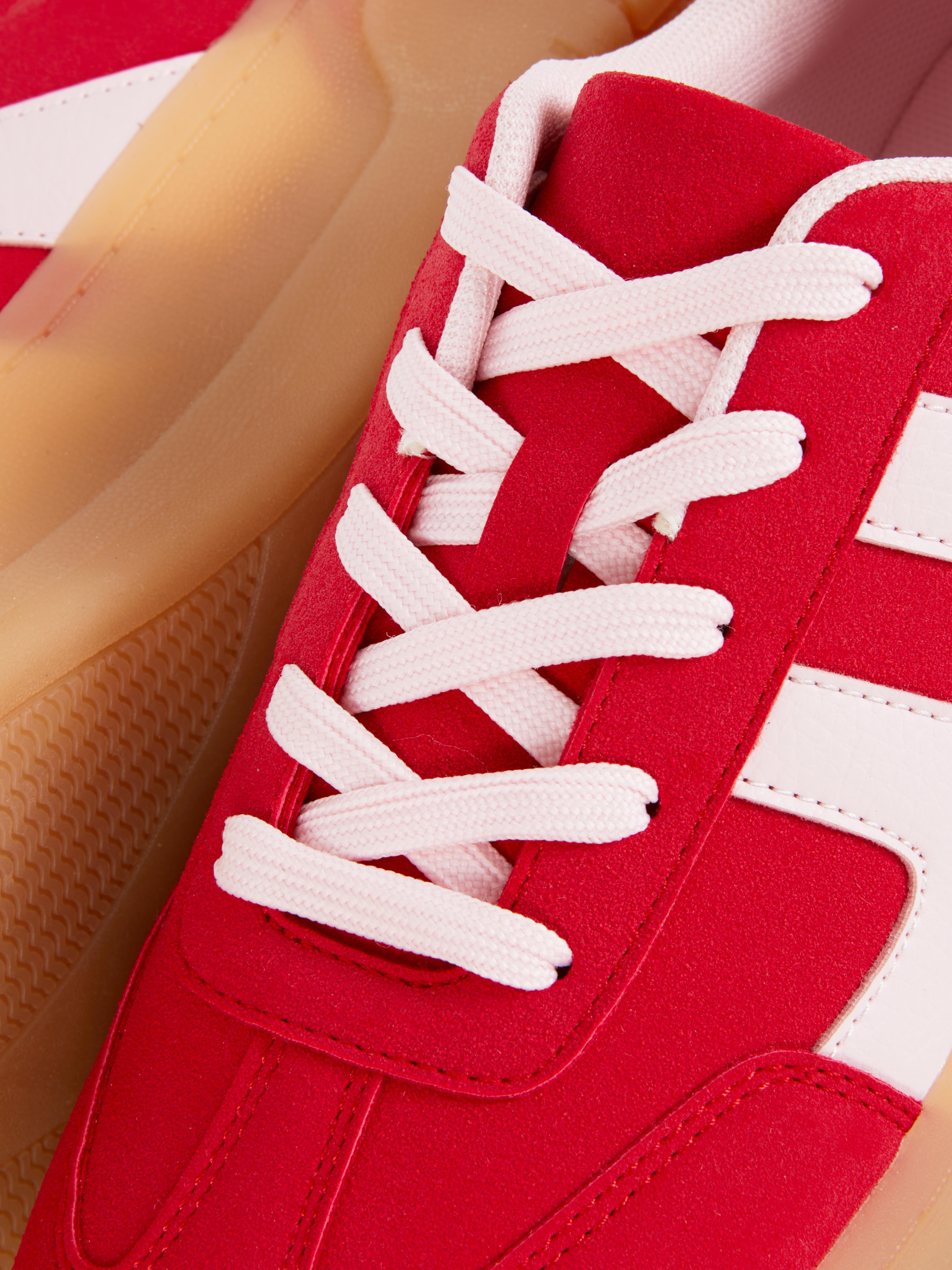 Scarpe da ginnastica basse con suola in gomma