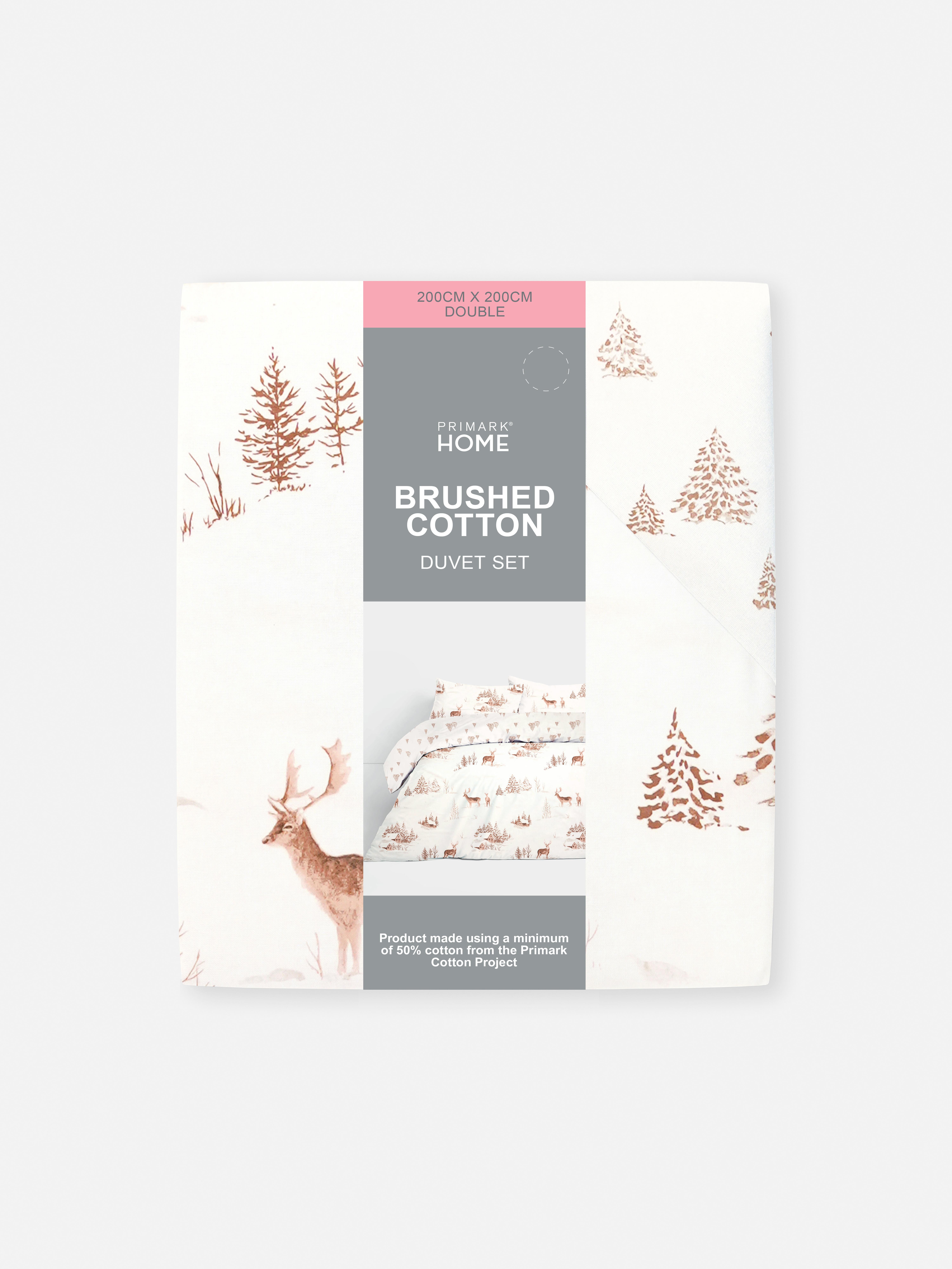 Woodland Scene Double Duvet Cover Set