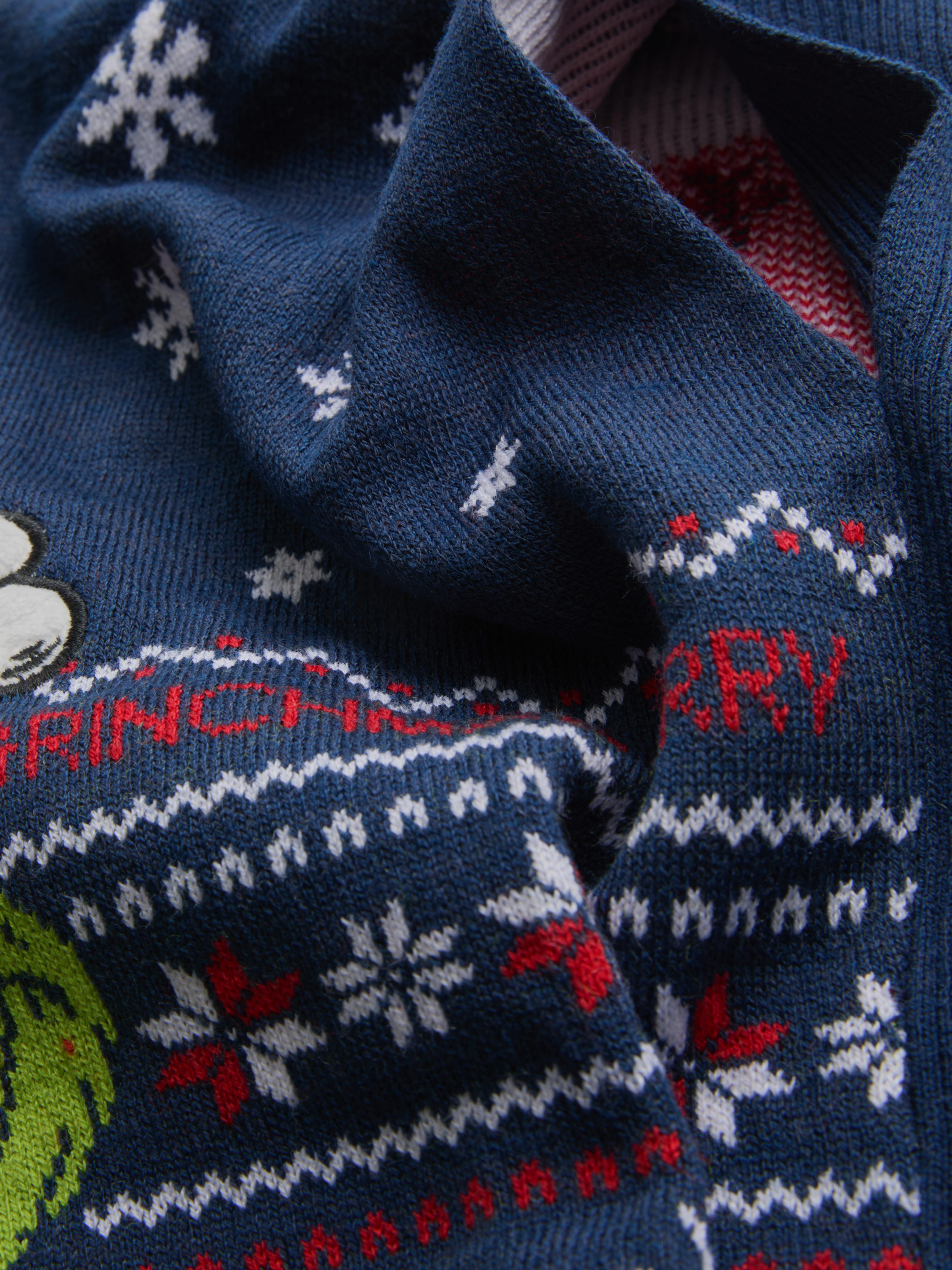 Pet's  The Grinch Family Christmas Jumper