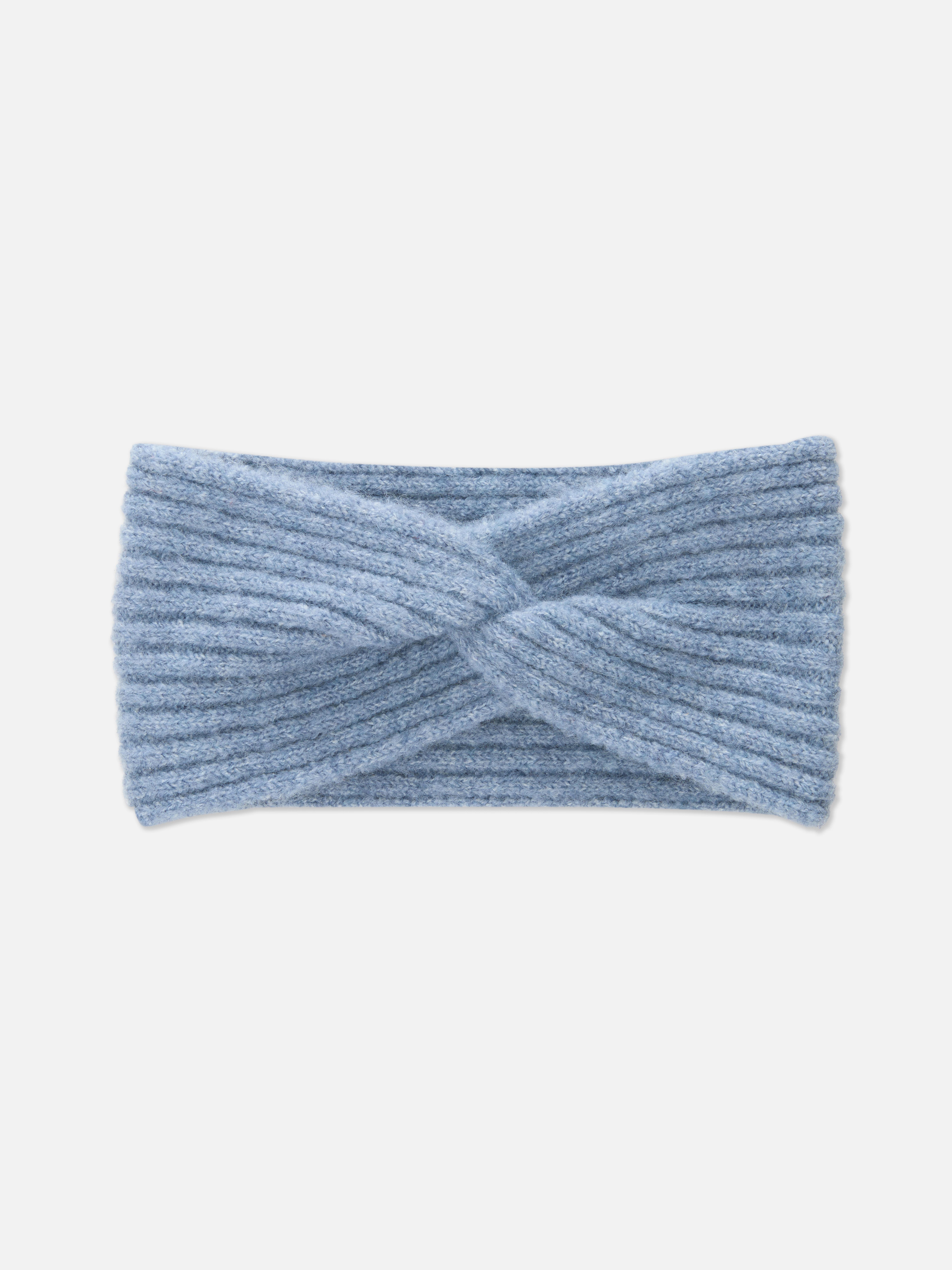 Bandeau en maille côtelée