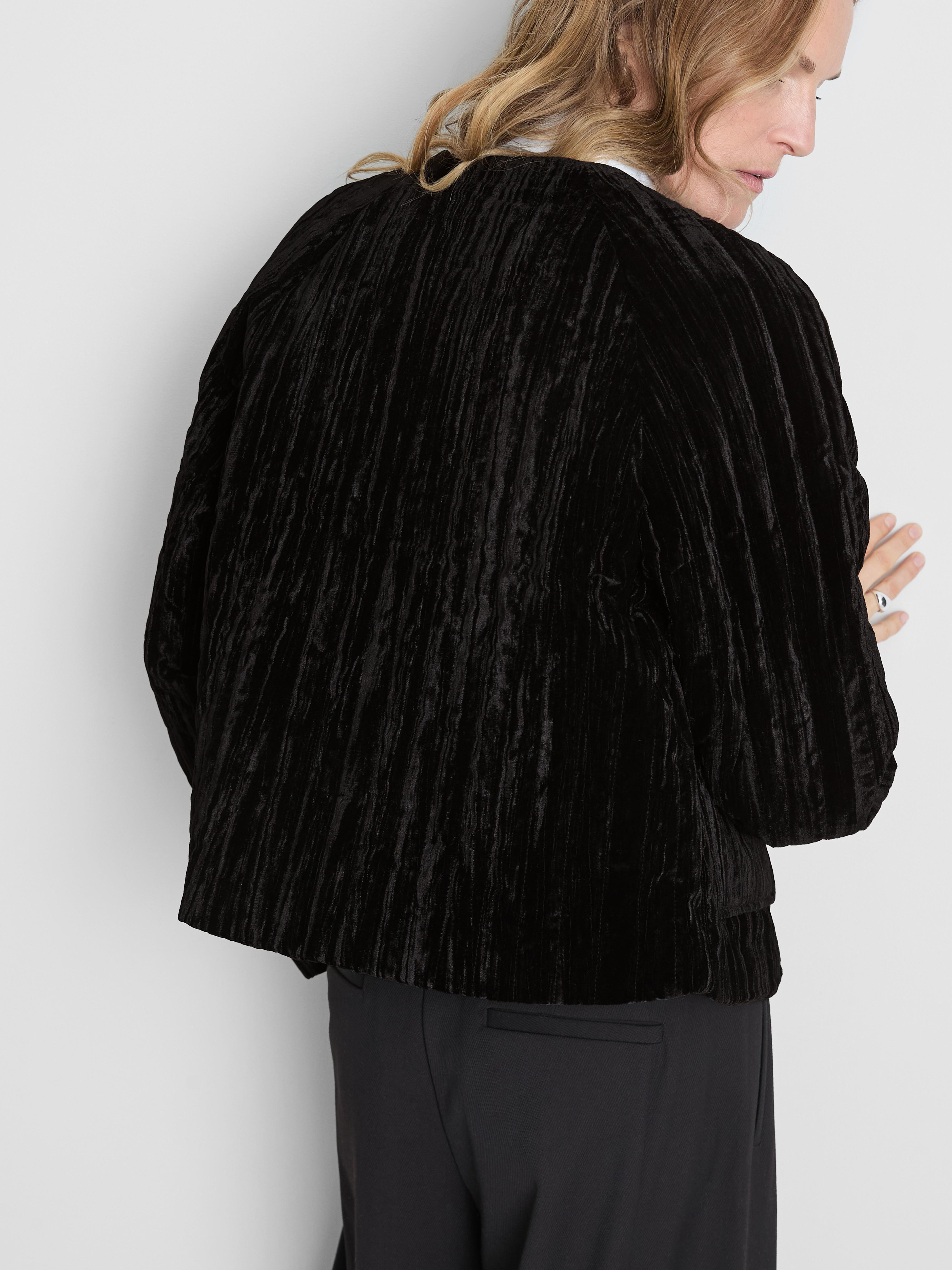 Velvet Bomber Jacket