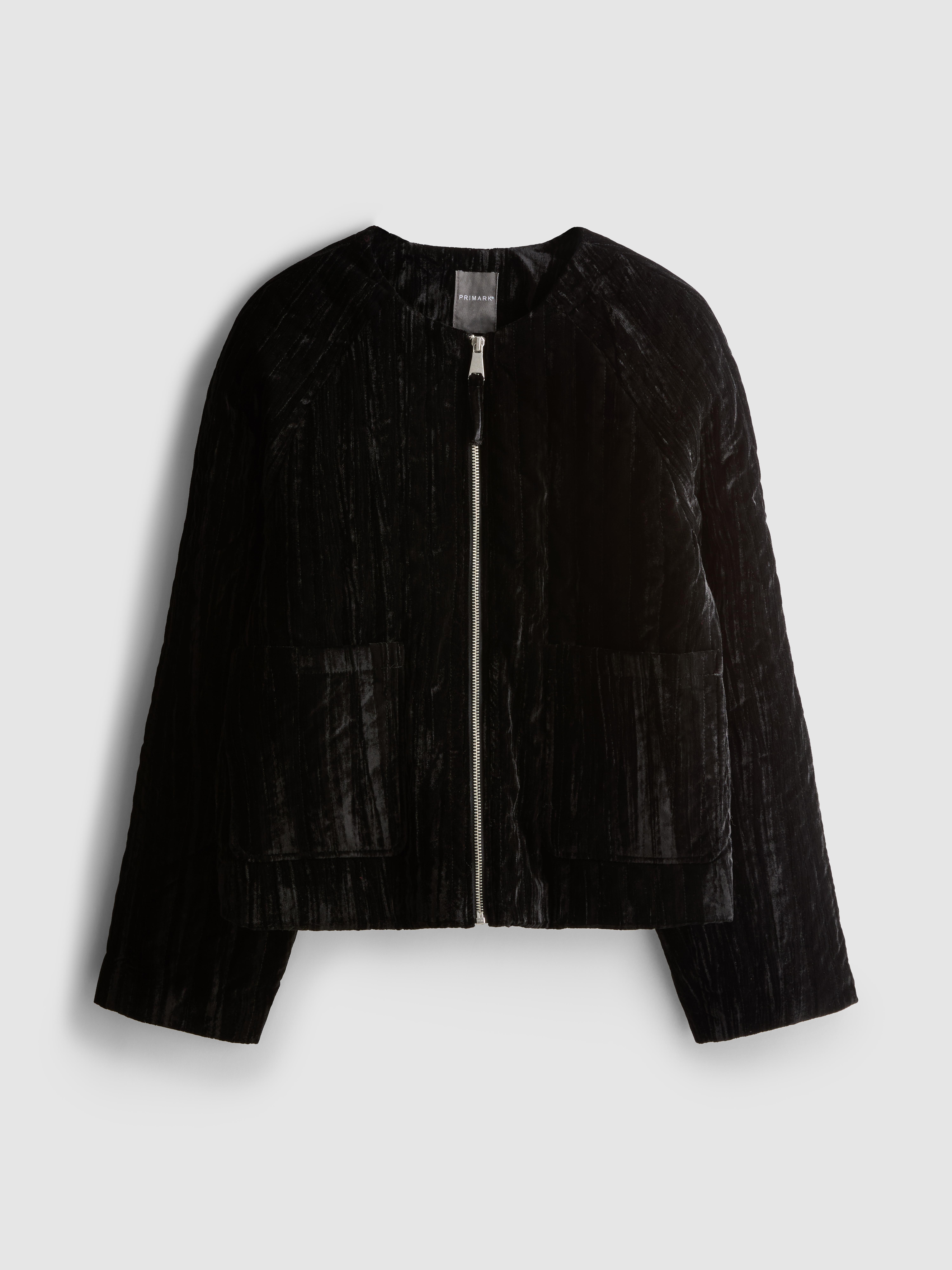 Velvet Bomber Jacket