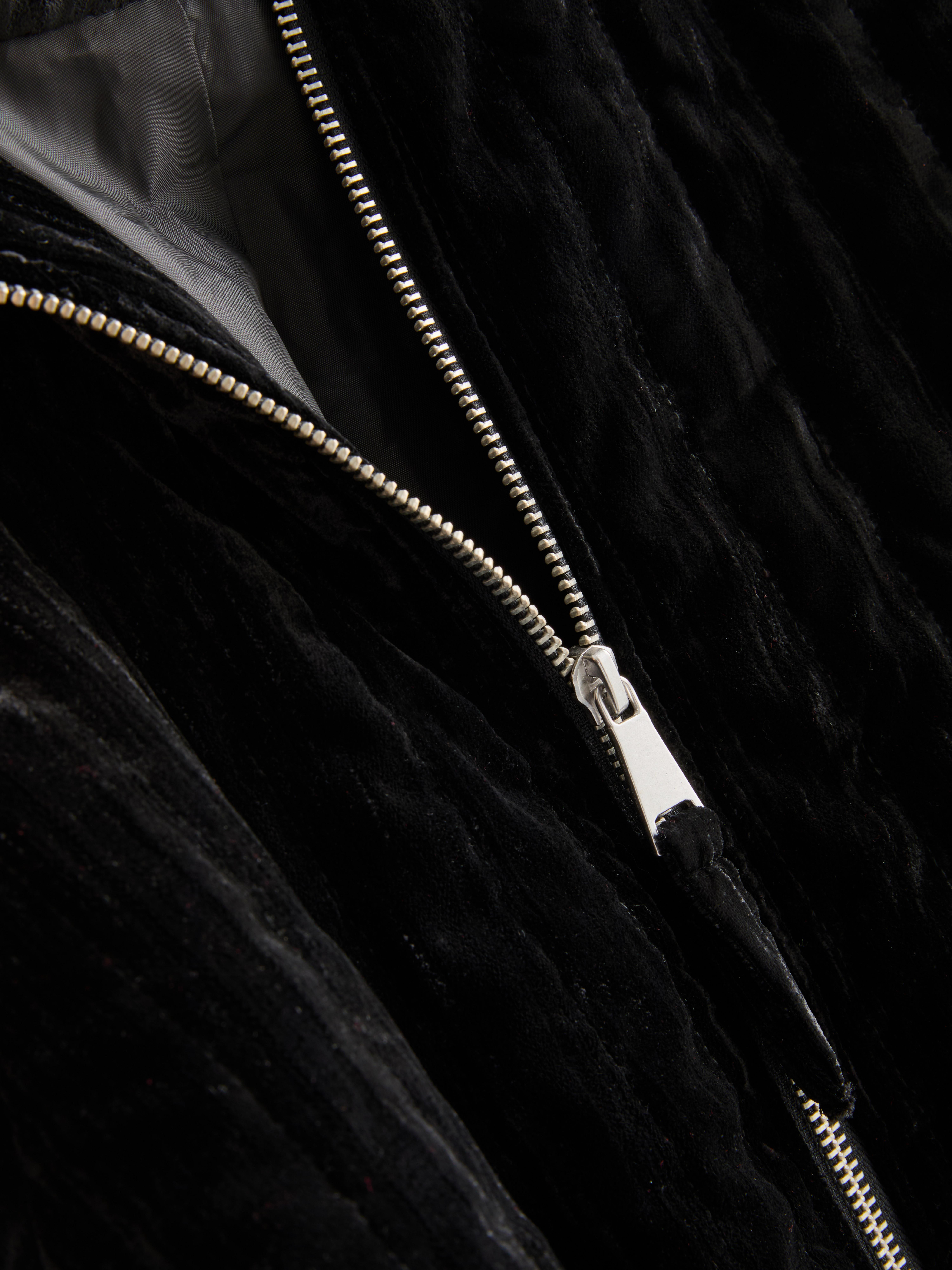 Velvet Bomber Jacket