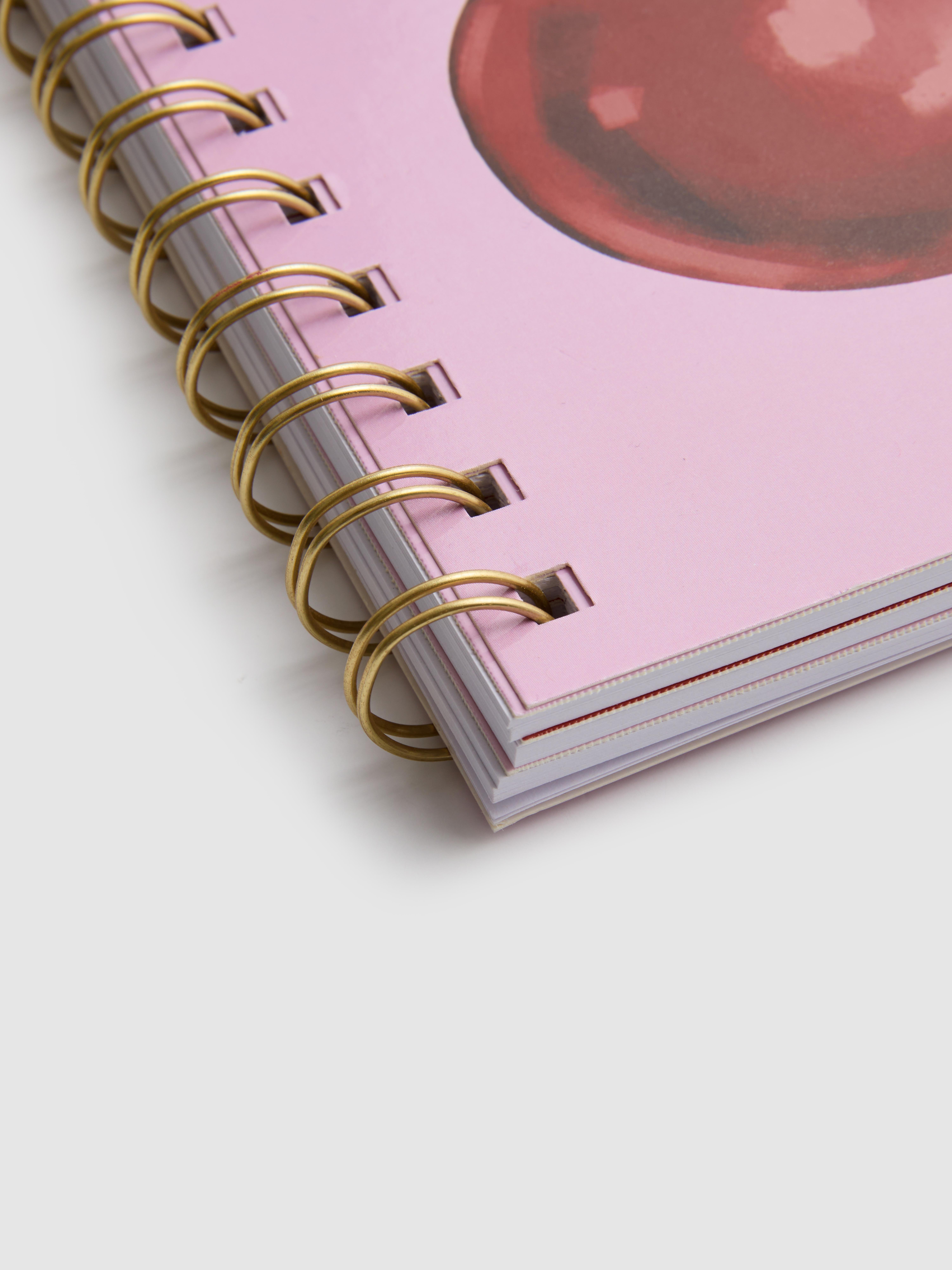A5 Cherry Tab Notebook
