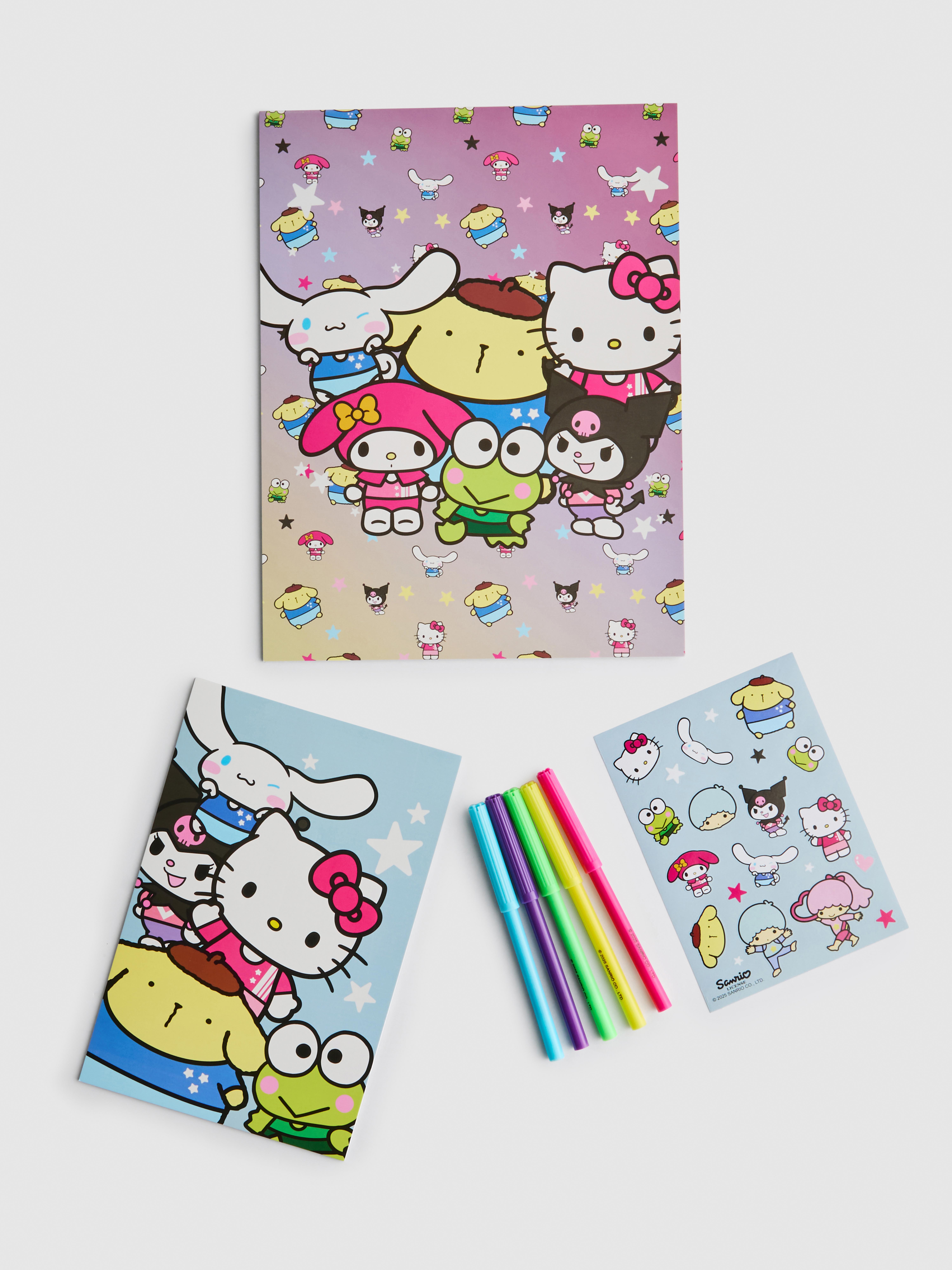 Pack de actividades de Hello Kitty y sus amigos