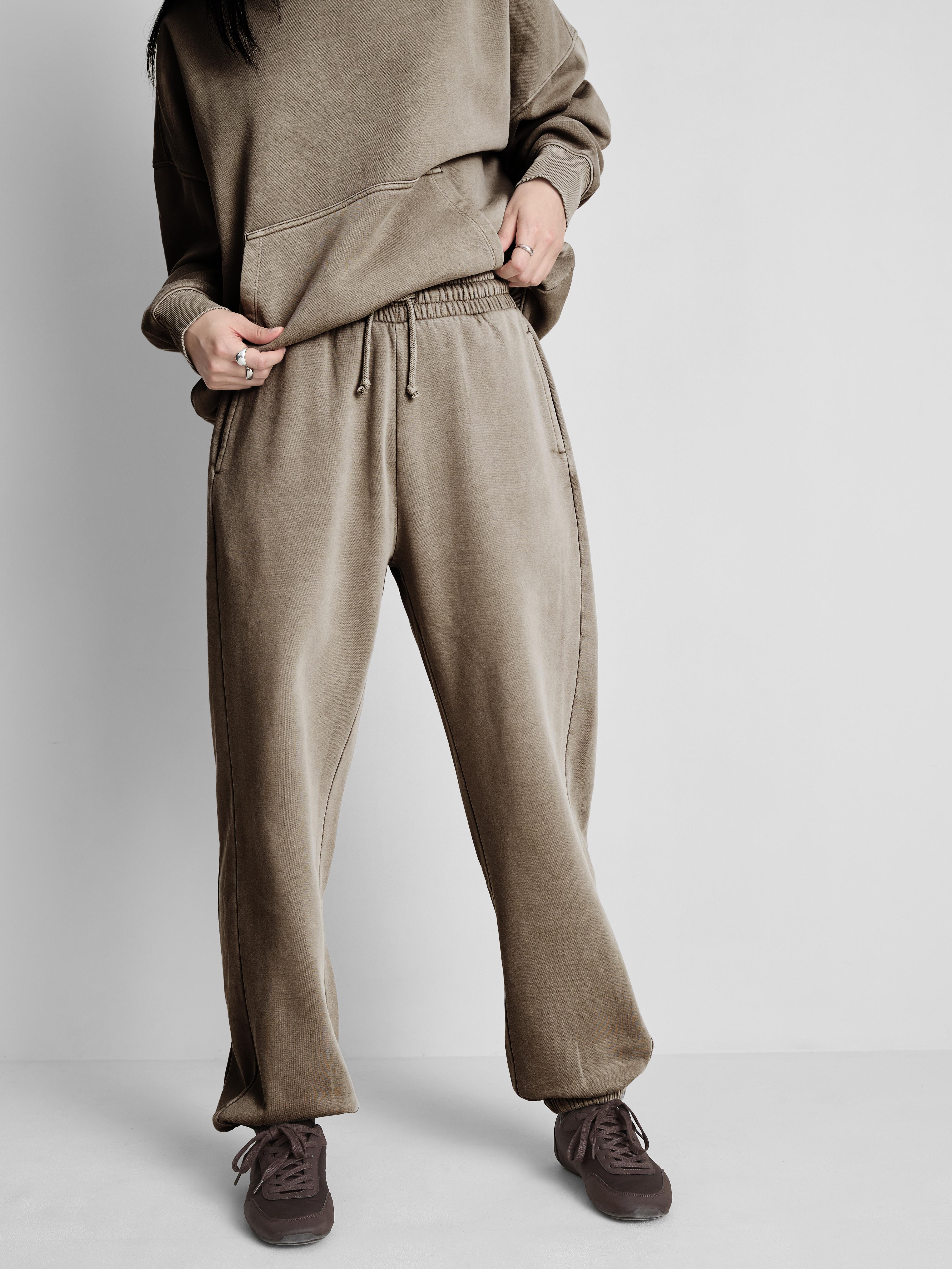 Drawstring Cuffed Joggers