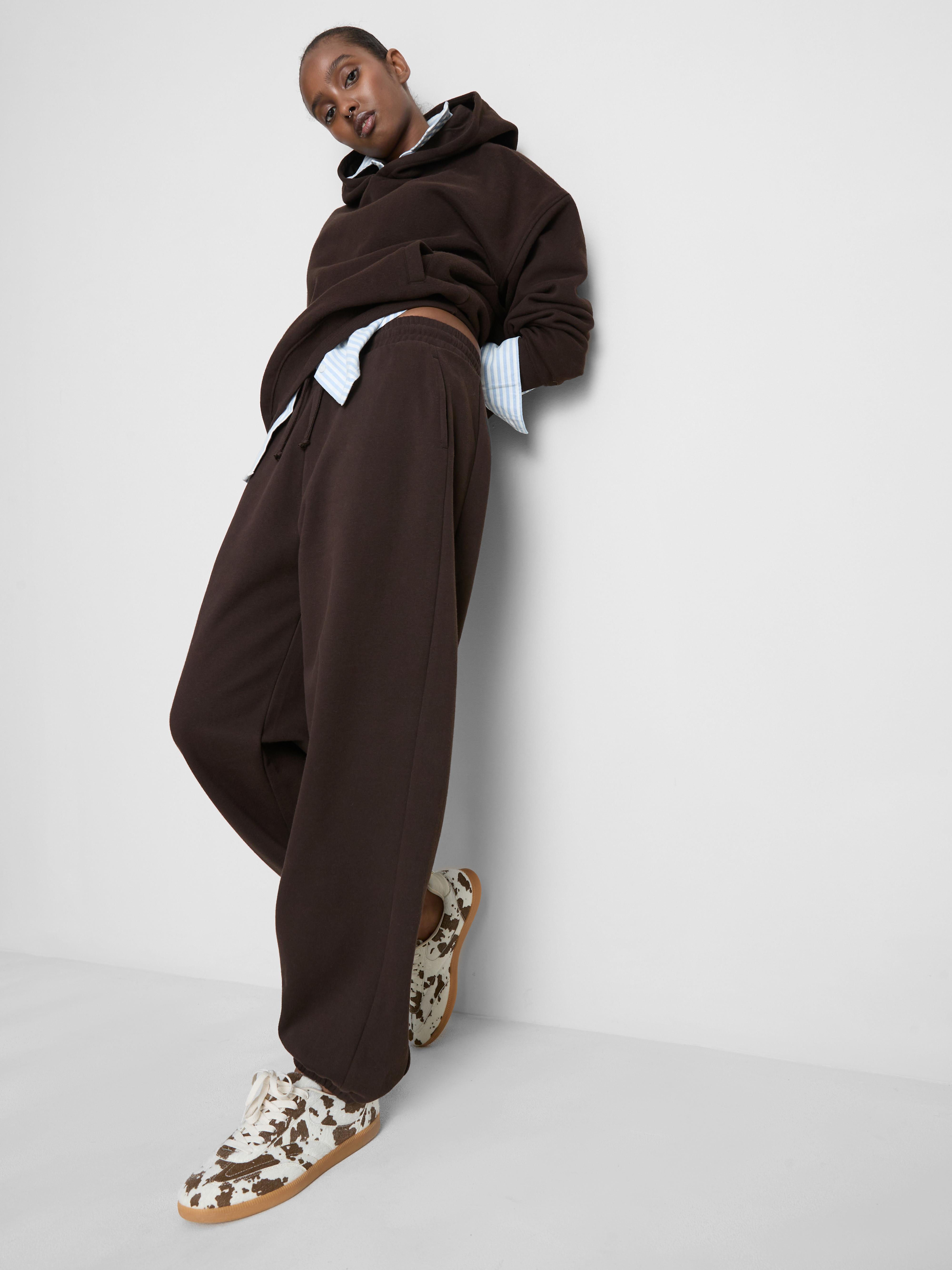 Drawstring Cuffed Joggers