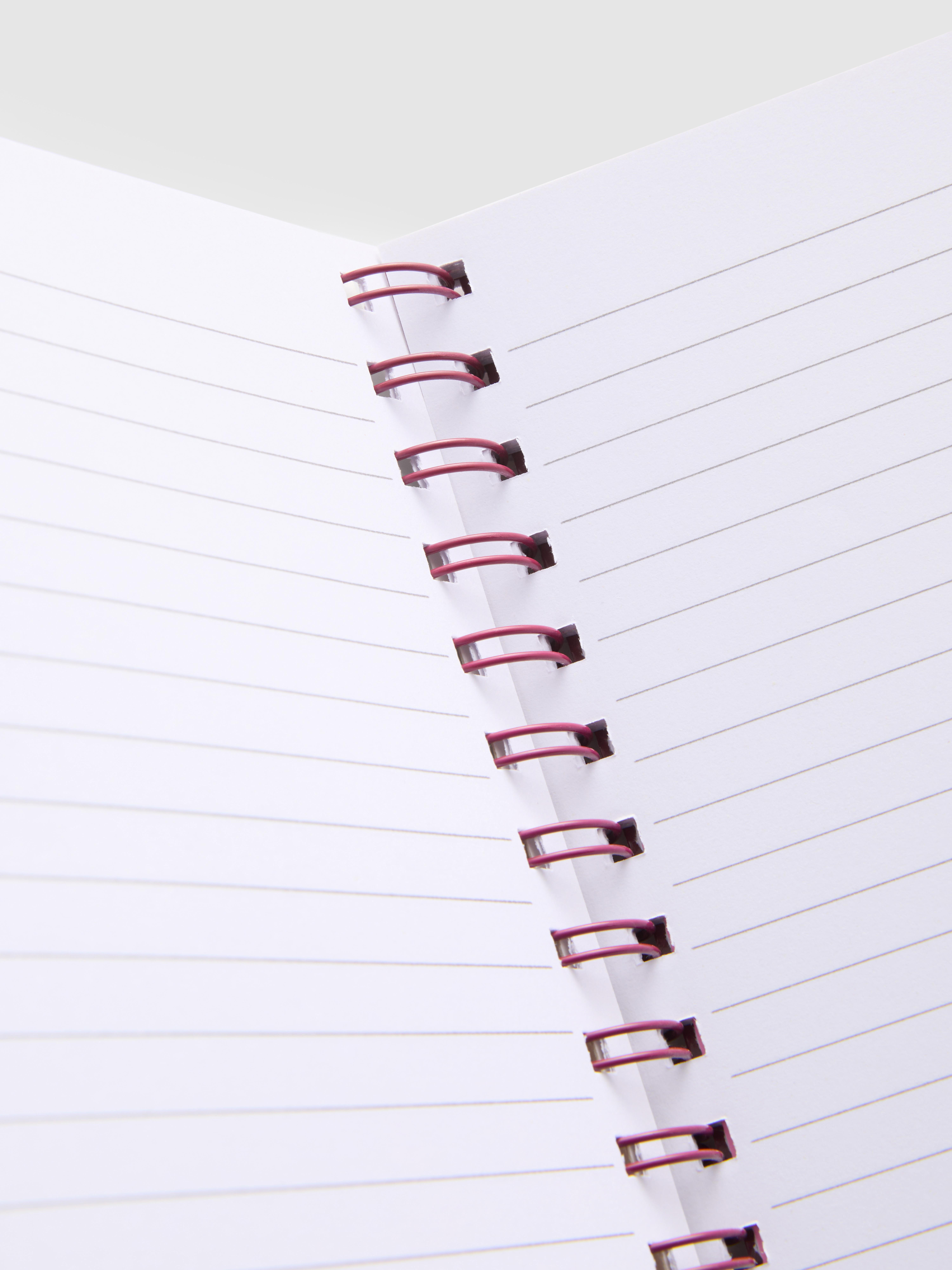A4 Striped Tab Notebook
