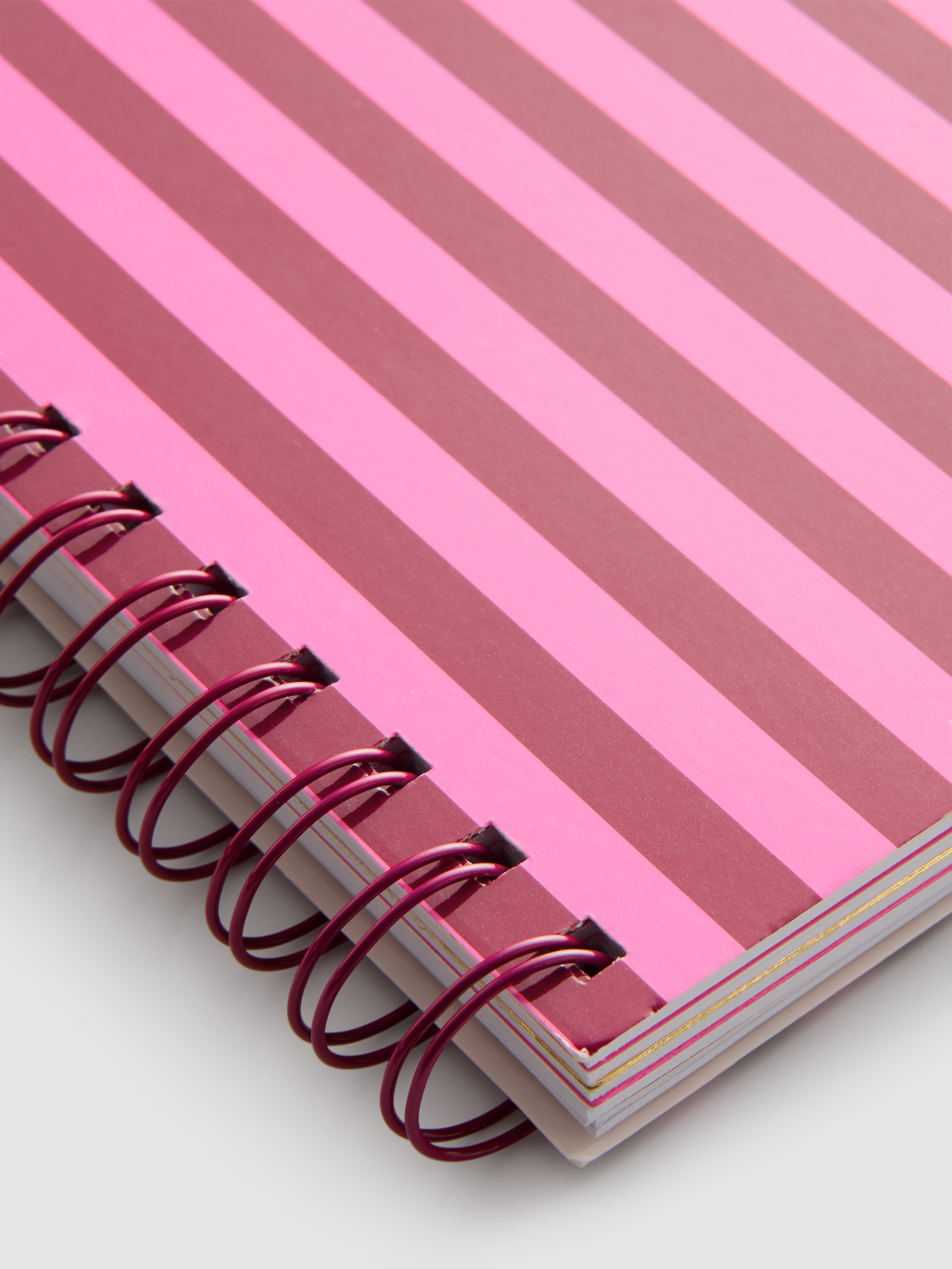 A4 Striped Tab Notebook