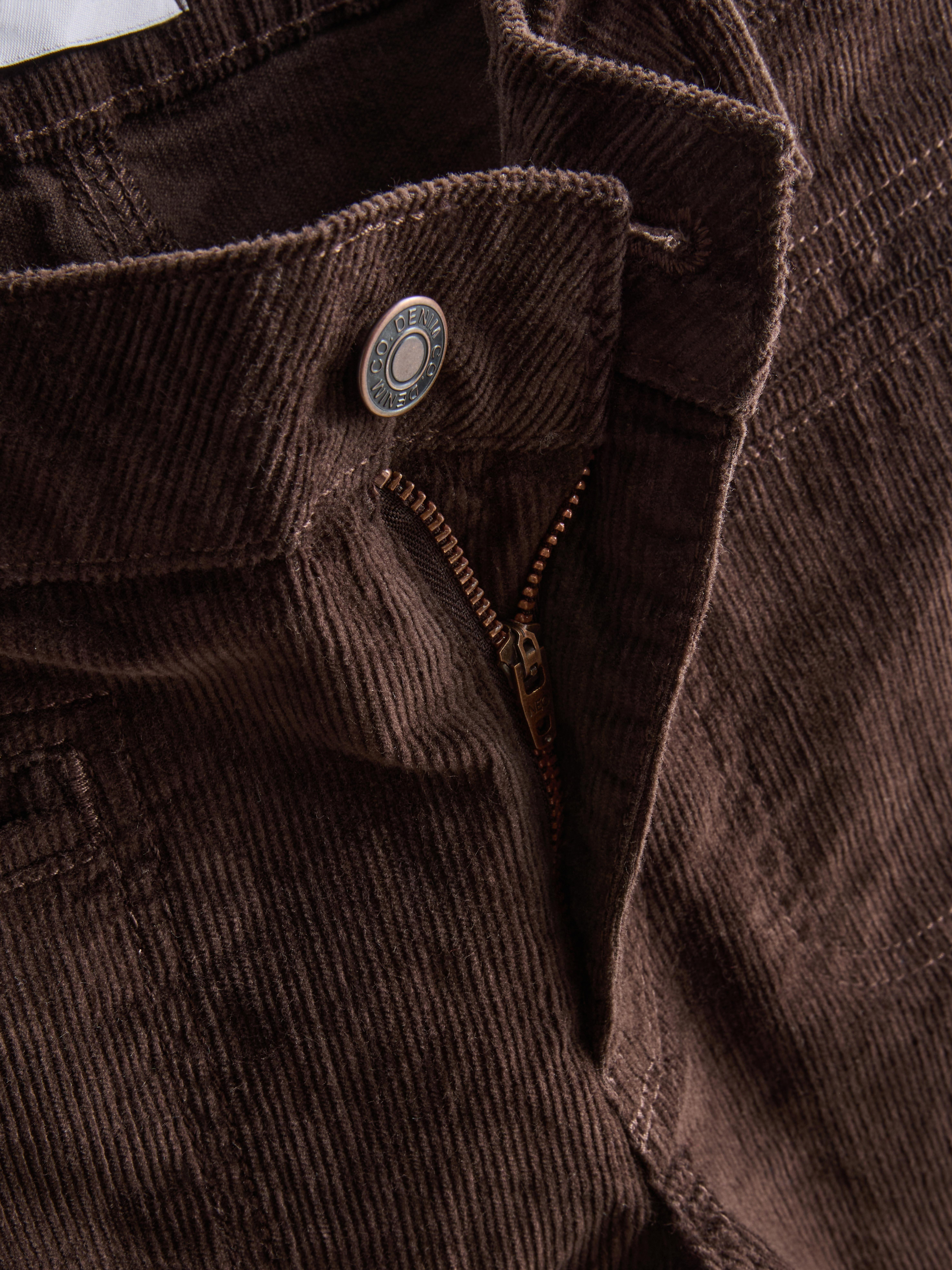 Mid Rise Corduroy Bootcut Jeans